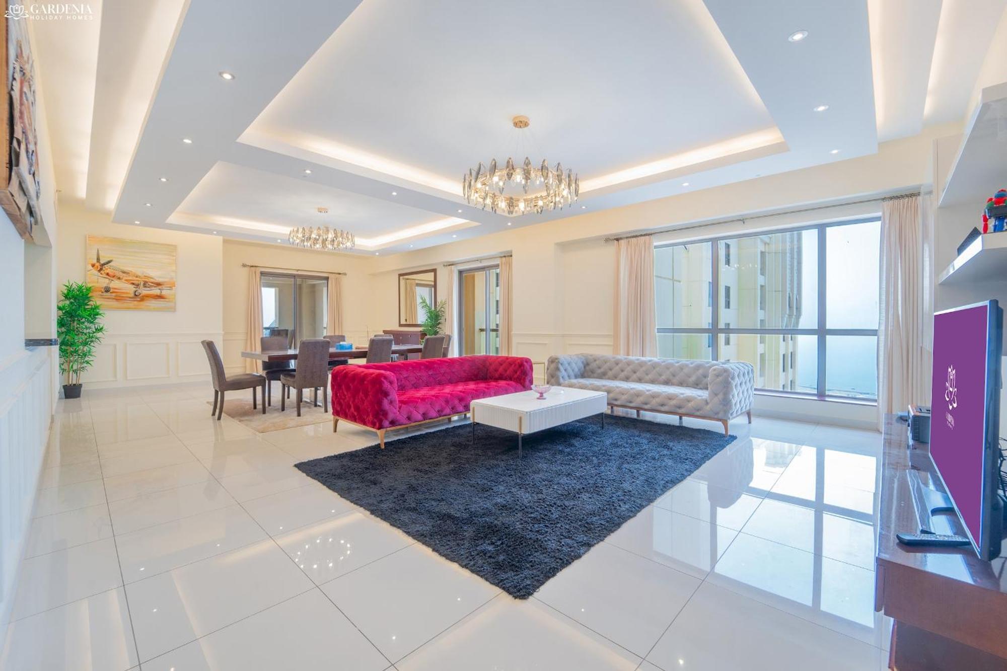 Apartment Jbr Rimal 4 , Panoramic Sea And Marina Views, 2m Walk To By Gardenia *
