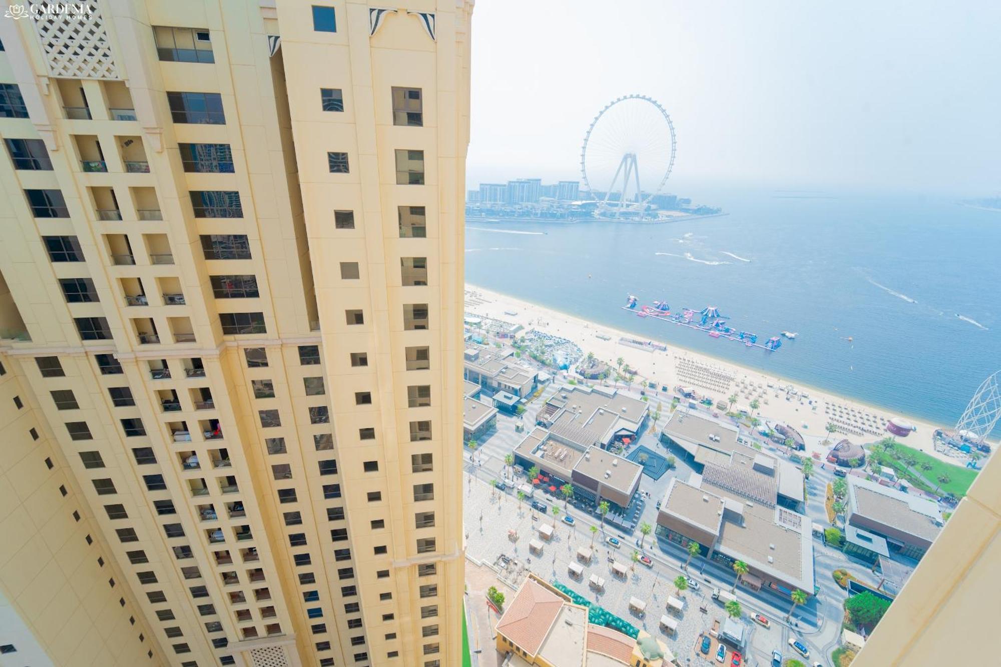 Jbr Rimal 4 , Panoramic Sea And Marina Views, 2m Walk To By Gardenia Apartment