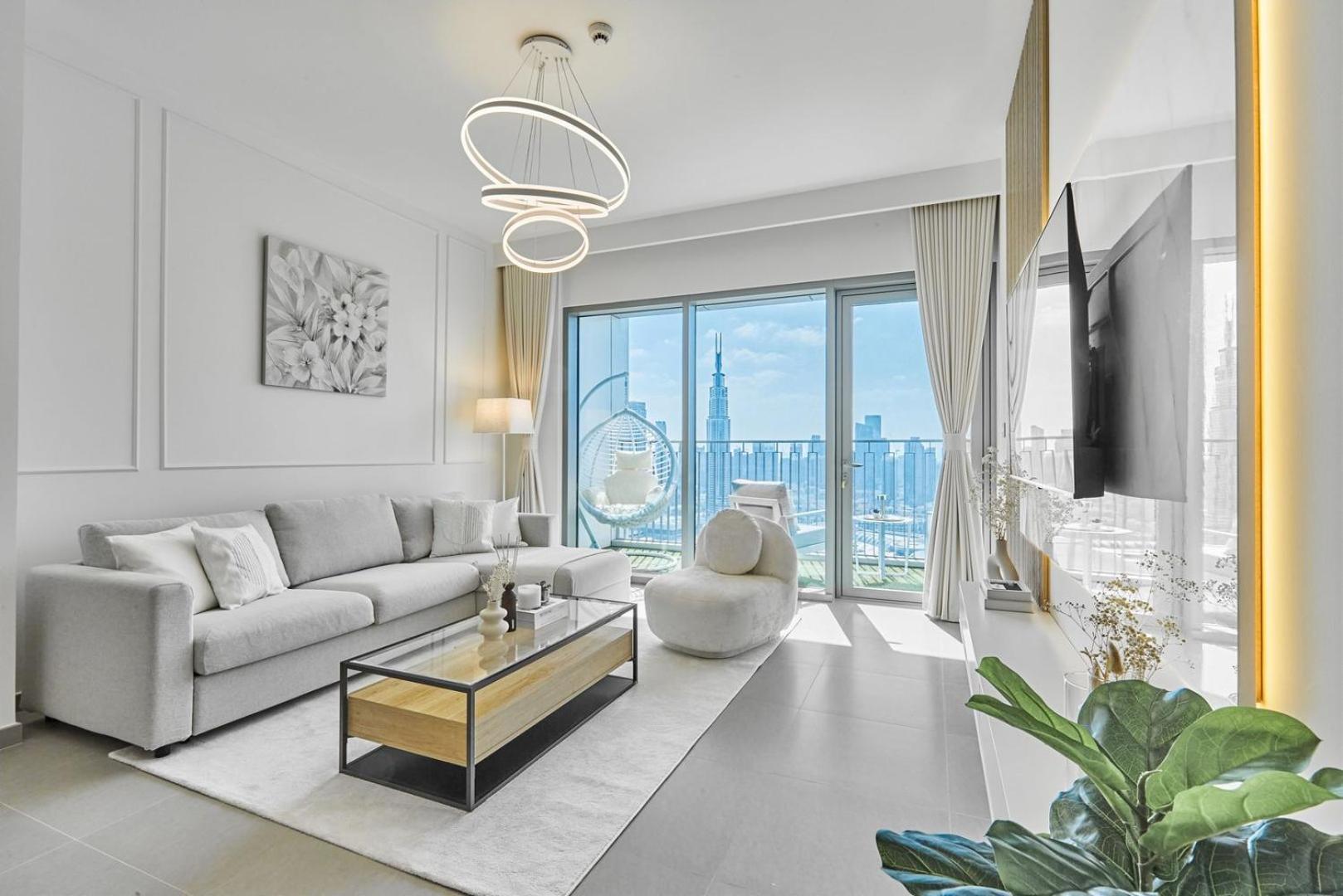 Luxe | 2br | Burj Khalifa View | Mall Access Apartment *