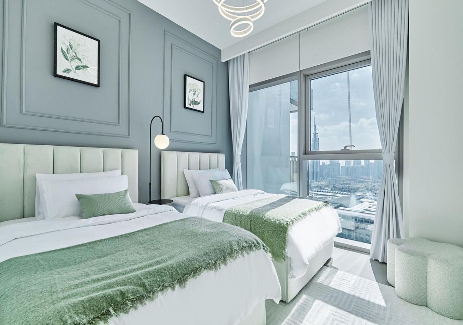 Luxe | 2br | Burj Khalifa View | Mall Access Apartment Dubai