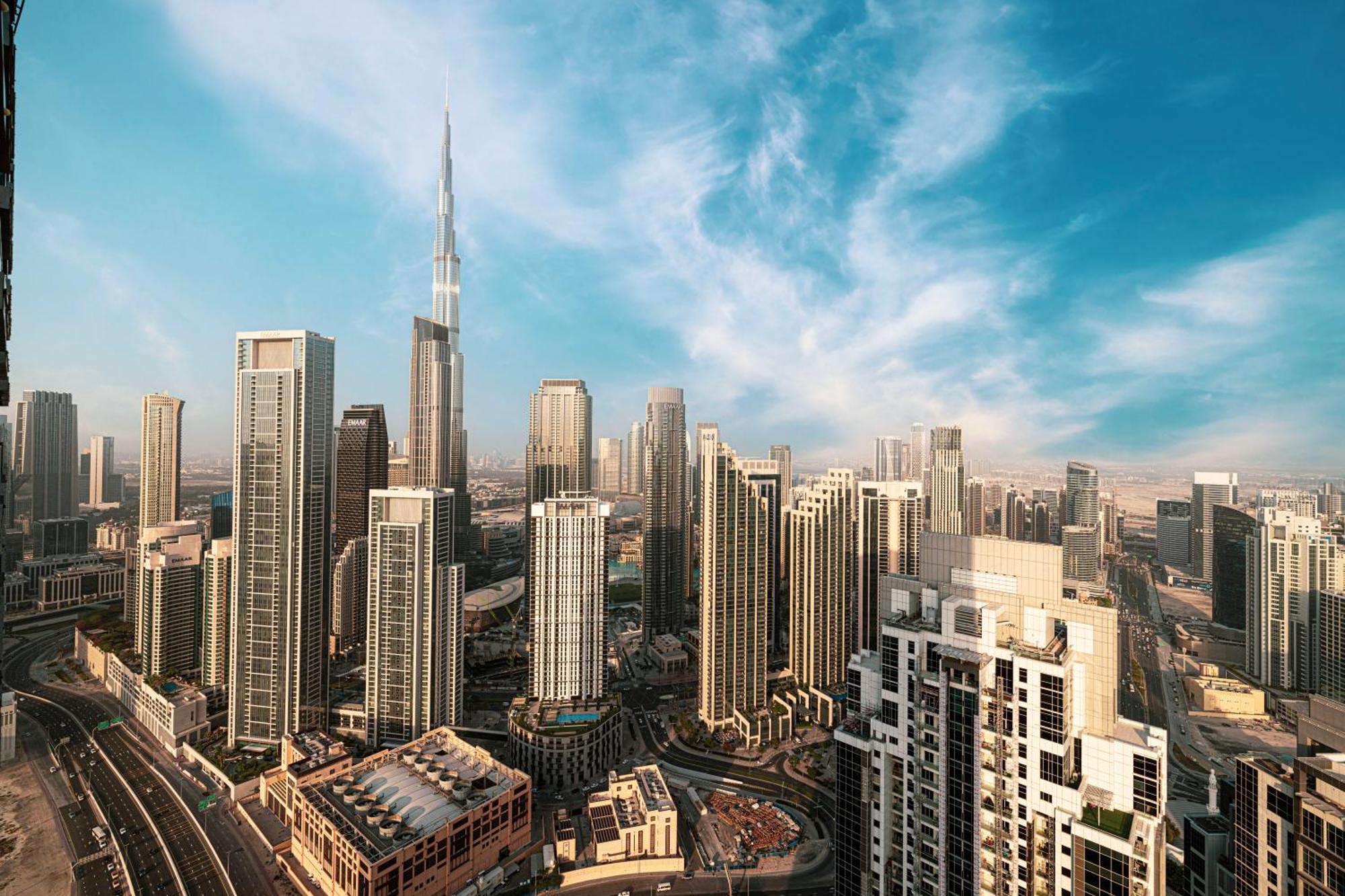 Paramount Midtown, Infinity Pool, Burj Skyline Views Apartment *