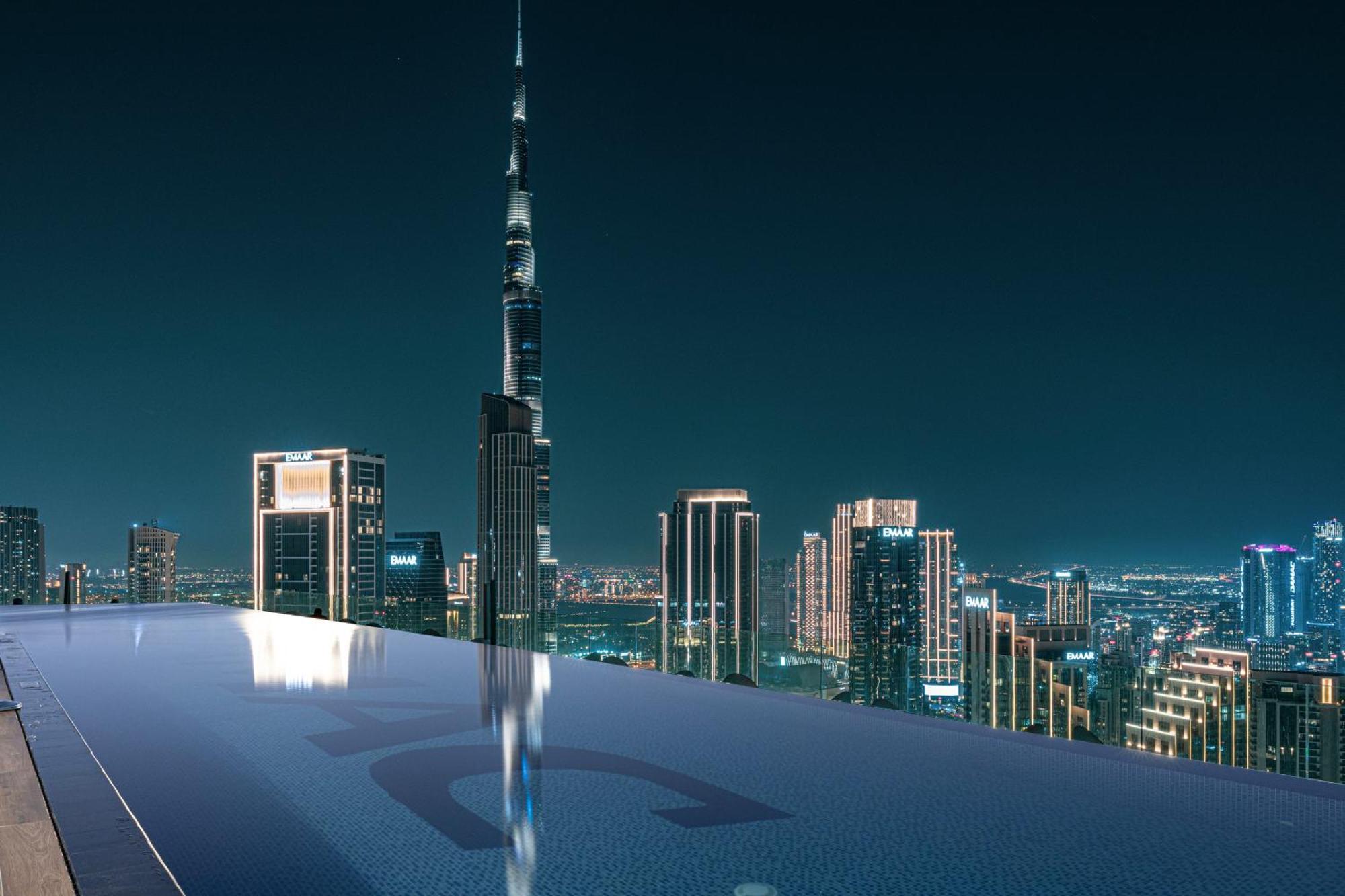 Apartment Paramount Midtown, Infinity Pool, Burj Skyline Views *