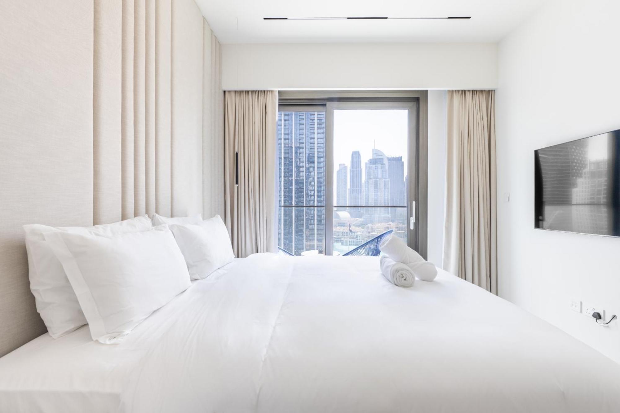 Stylish 3br Maid's In Burj Crown With Burj Khalifa View Apartment Dubai