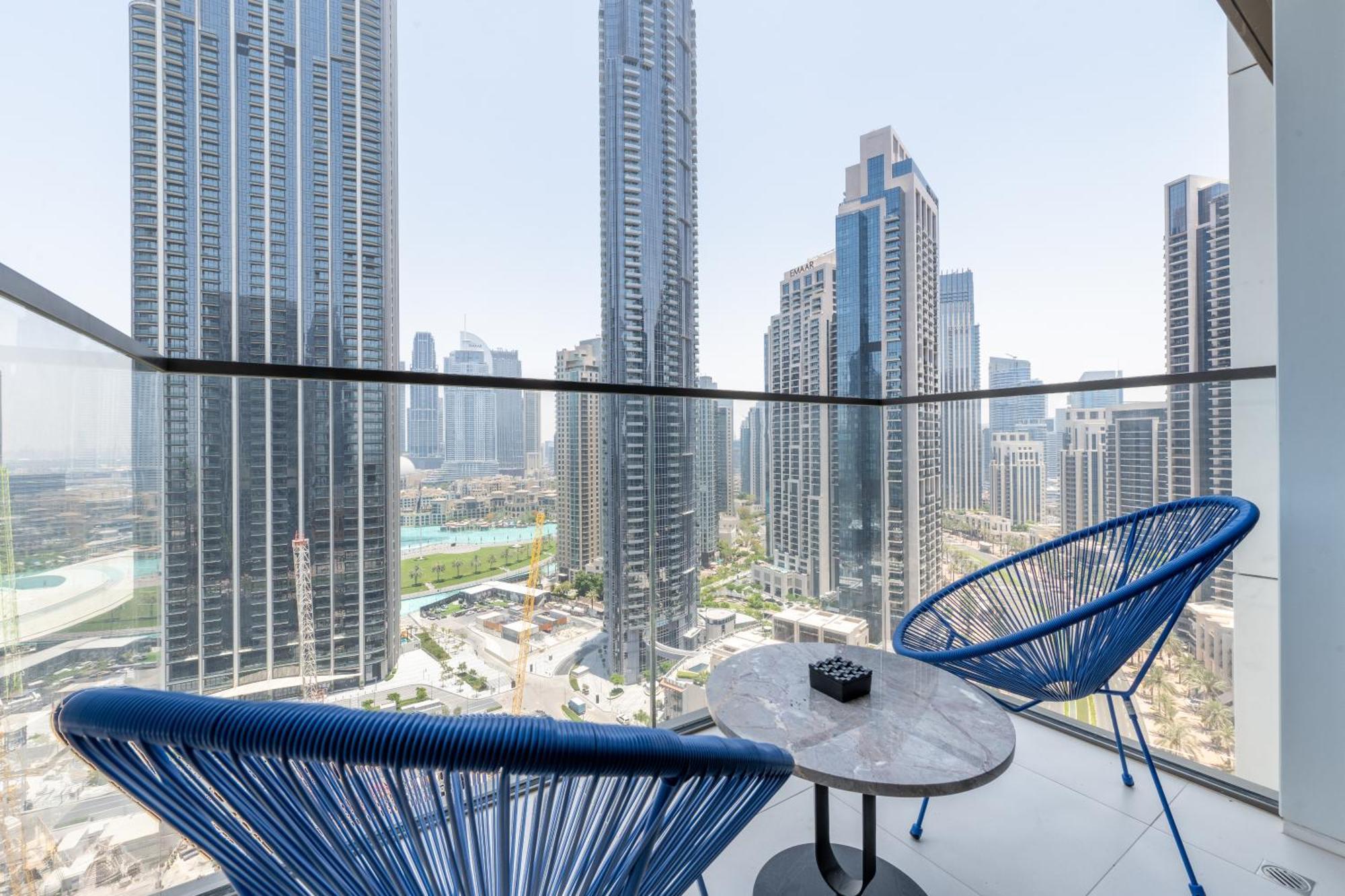 Apartment Stylish 3br Maid's In Burj Crown With Burj Khalifa View