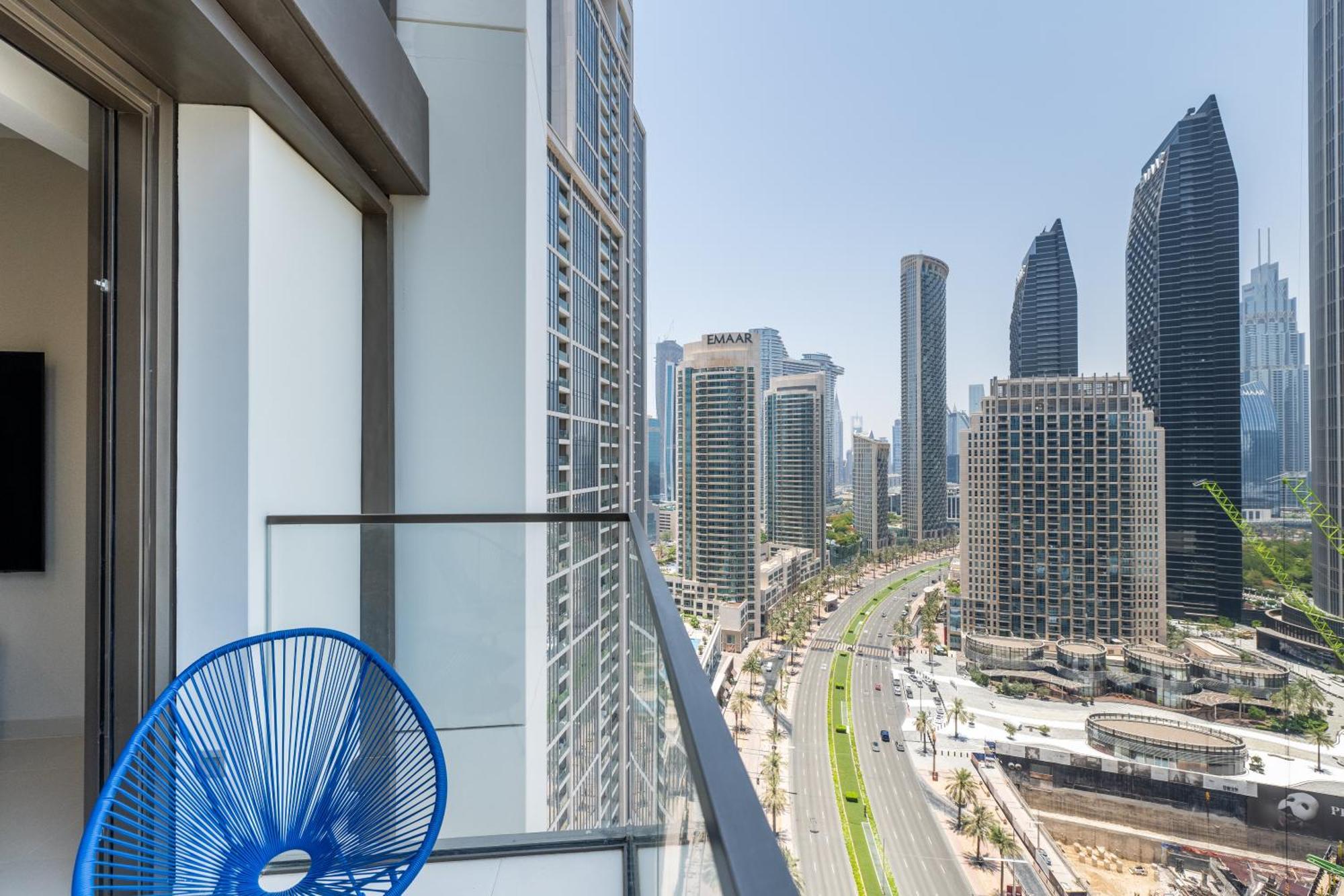 Stylish 3br Maid's In Burj Crown With Burj Khalifa View Dubai