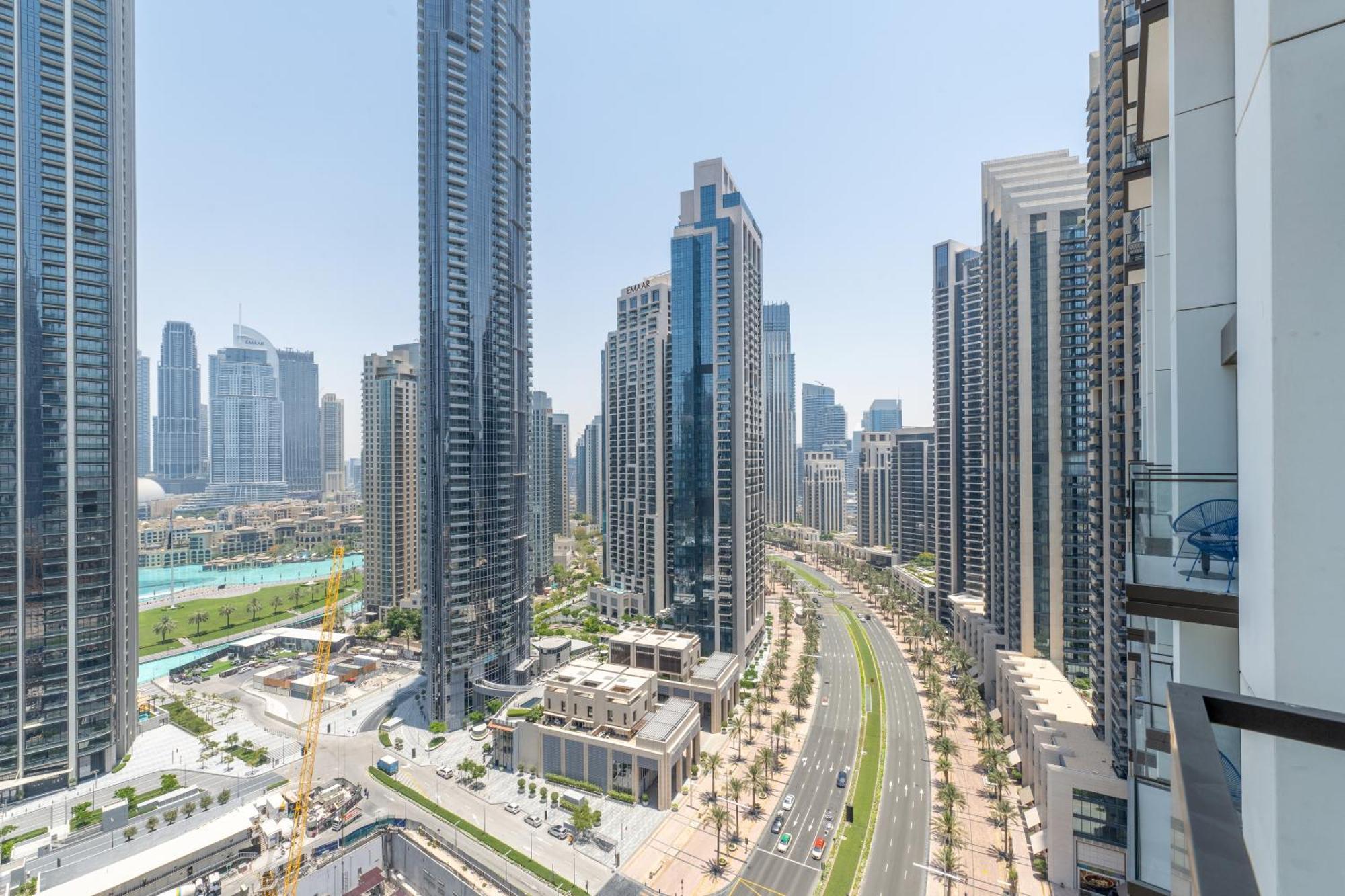 Stylish 3br Maid's In Burj Crown With Burj Khalifa View Dubai
