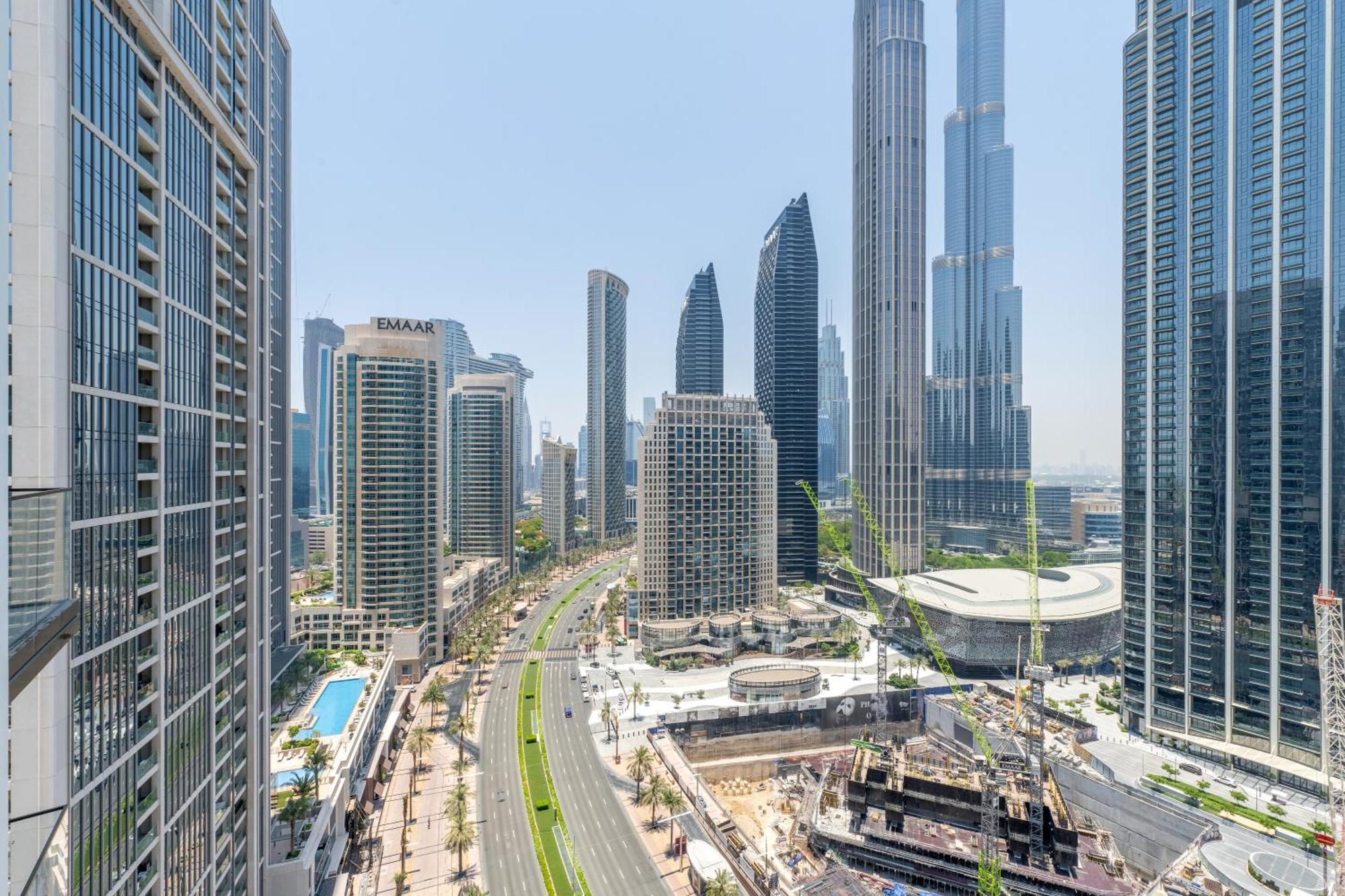 Stylish 3br Maid's In Burj Crown With Burj Khalifa View Dubai