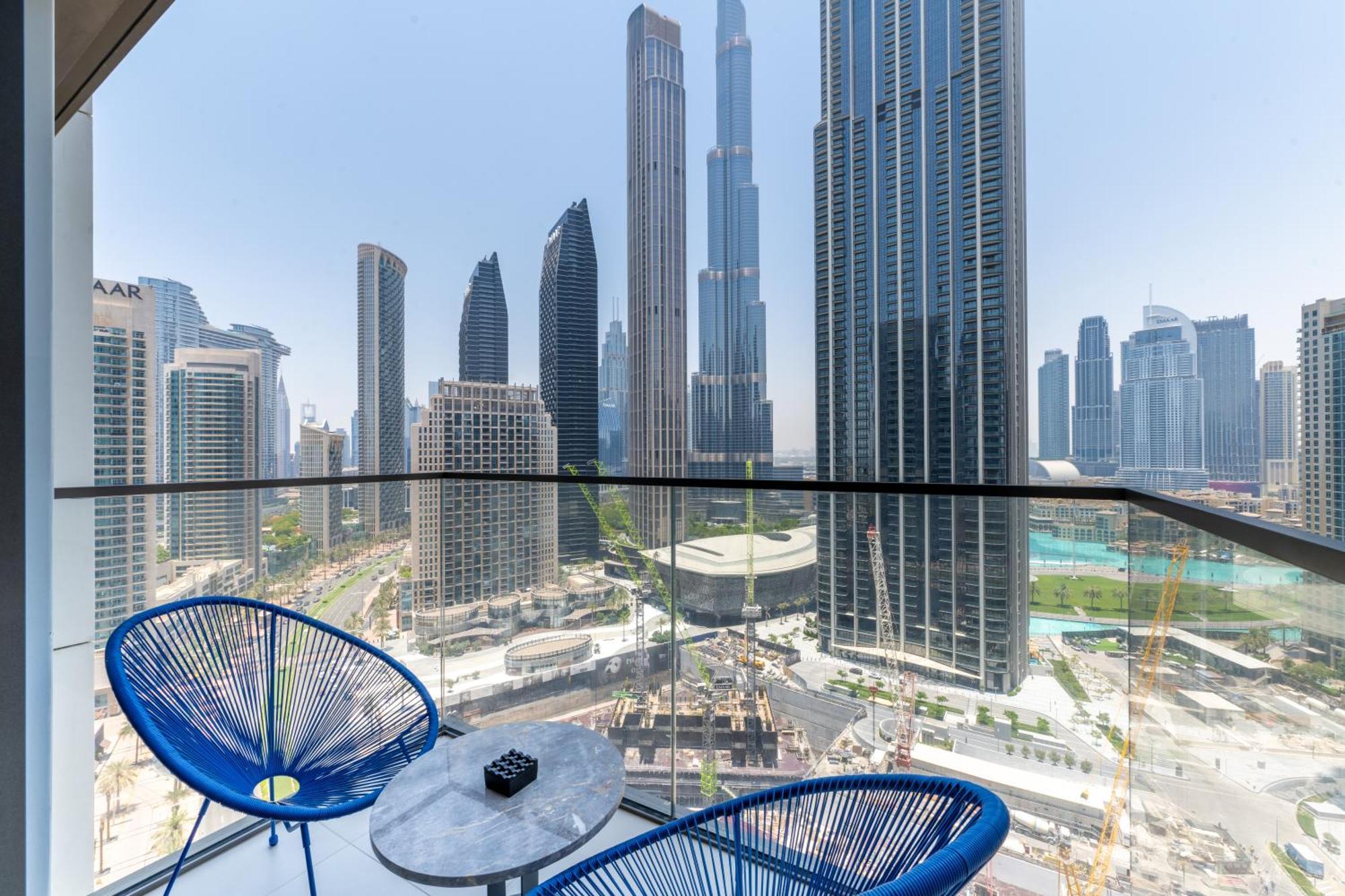 Stylish 3br Maid's In Burj Crown With Burj Khalifa View Apartment Dubai