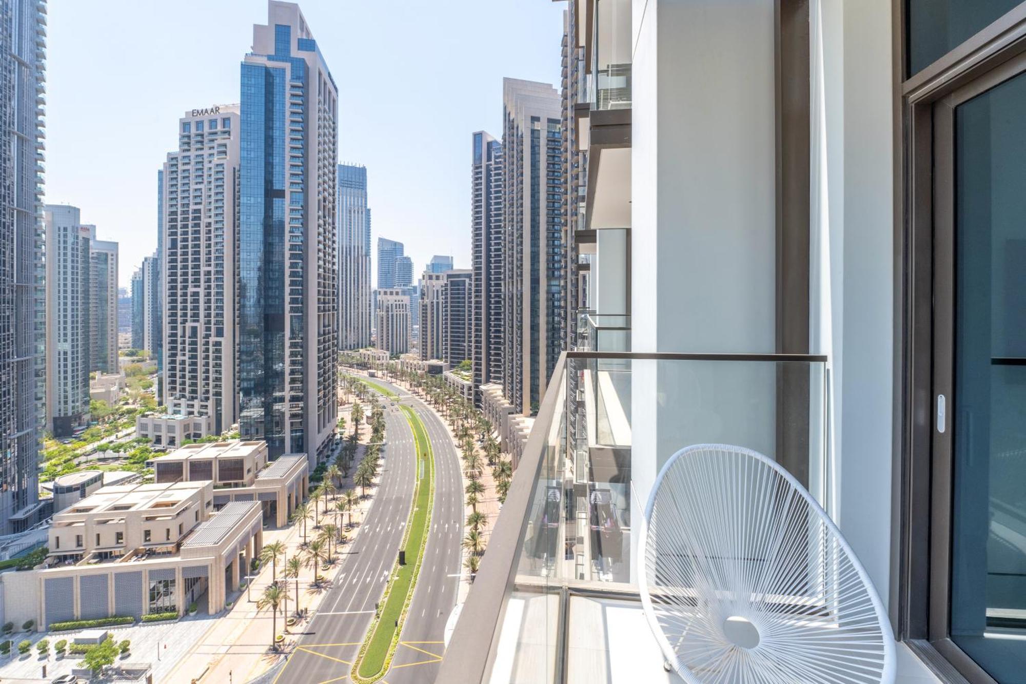 Stylish 3br Maid's In Burj Crown With Burj Khalifa View Dubai