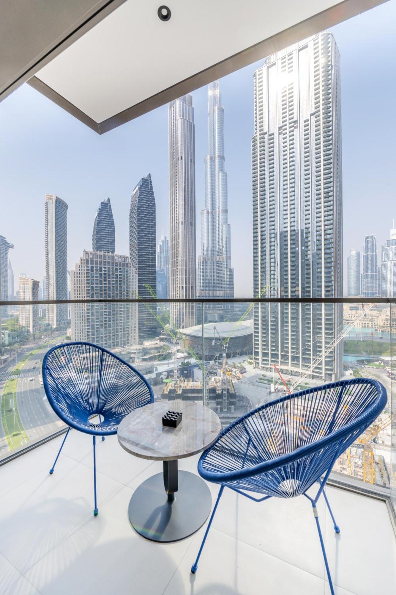 Stylish 3br Maid's In Burj Crown With Burj Khalifa View Apartment
