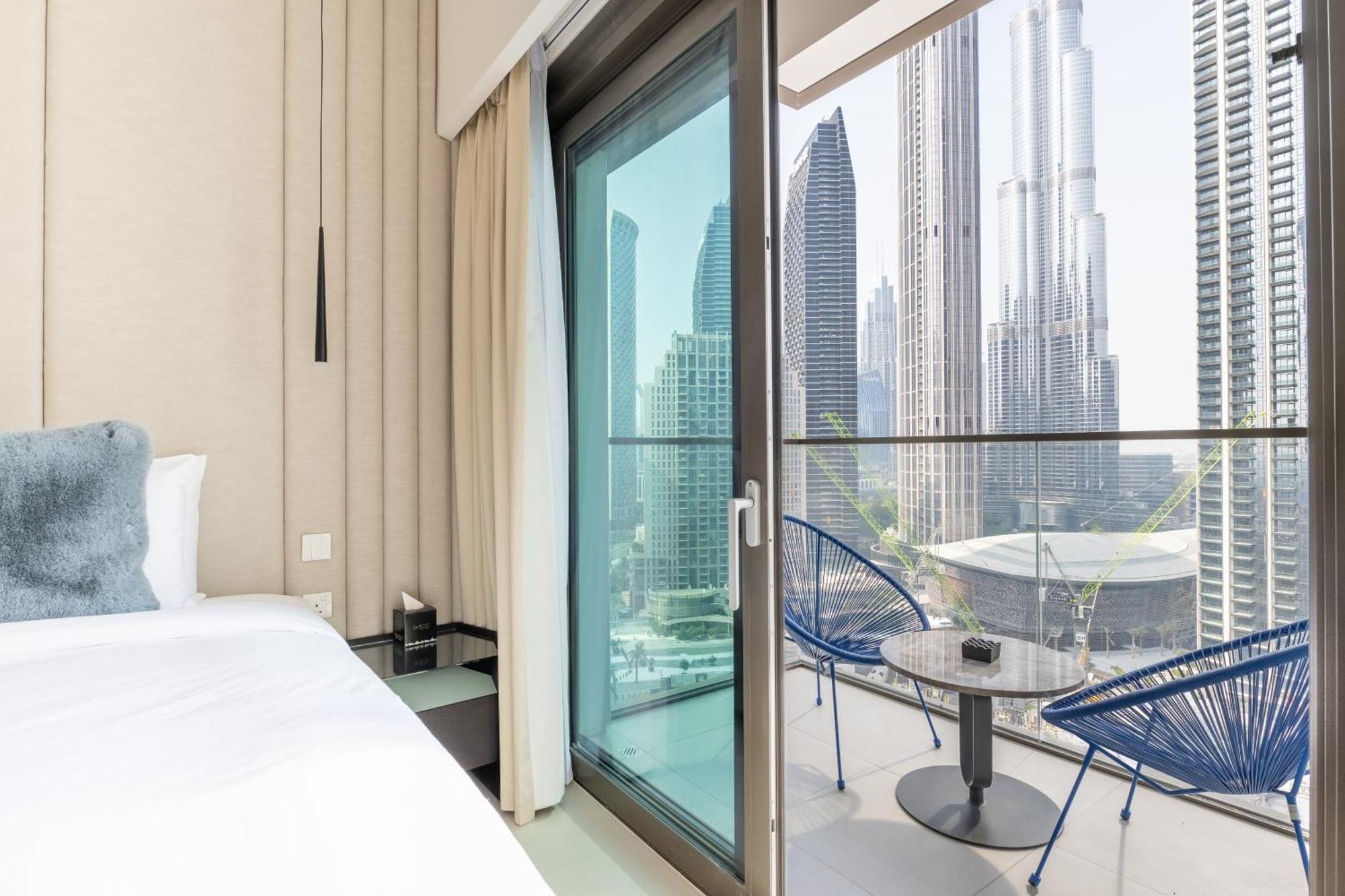 Apartment Stylish 3br Maid's In Burj Crown With Burj Khalifa View