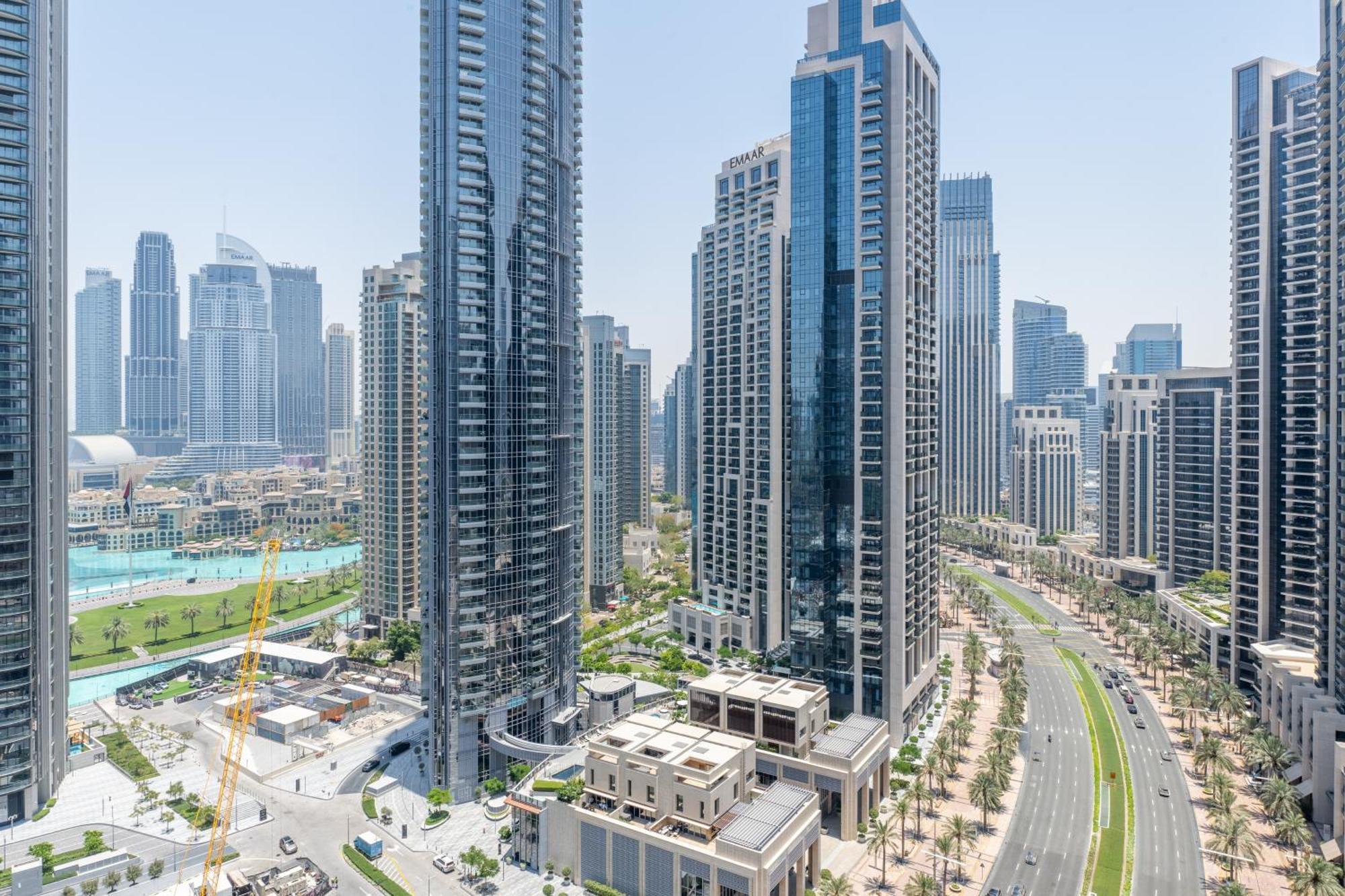 Stylish 3br Maid's In Burj Crown With Burj Khalifa View Dubai
