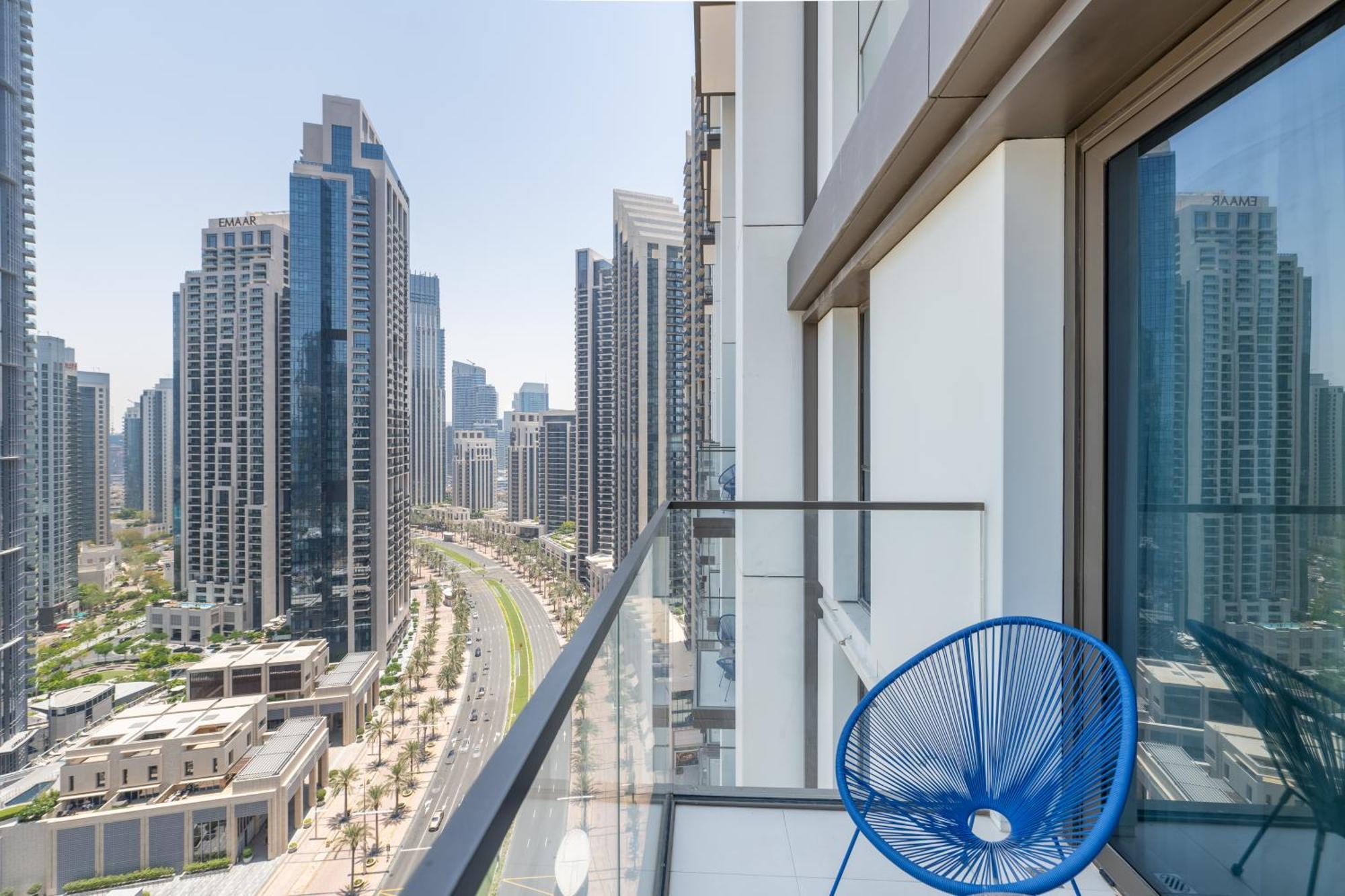 Stylish 3br Maid's In Burj Crown With Burj Khalifa View Apartment
