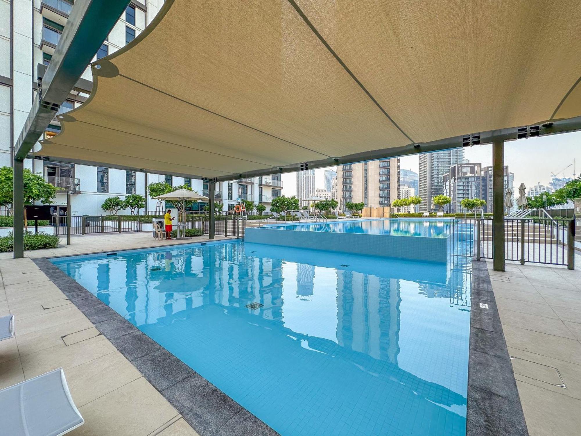 Stylish 3br Maid's In Burj Crown With Burj Khalifa View *