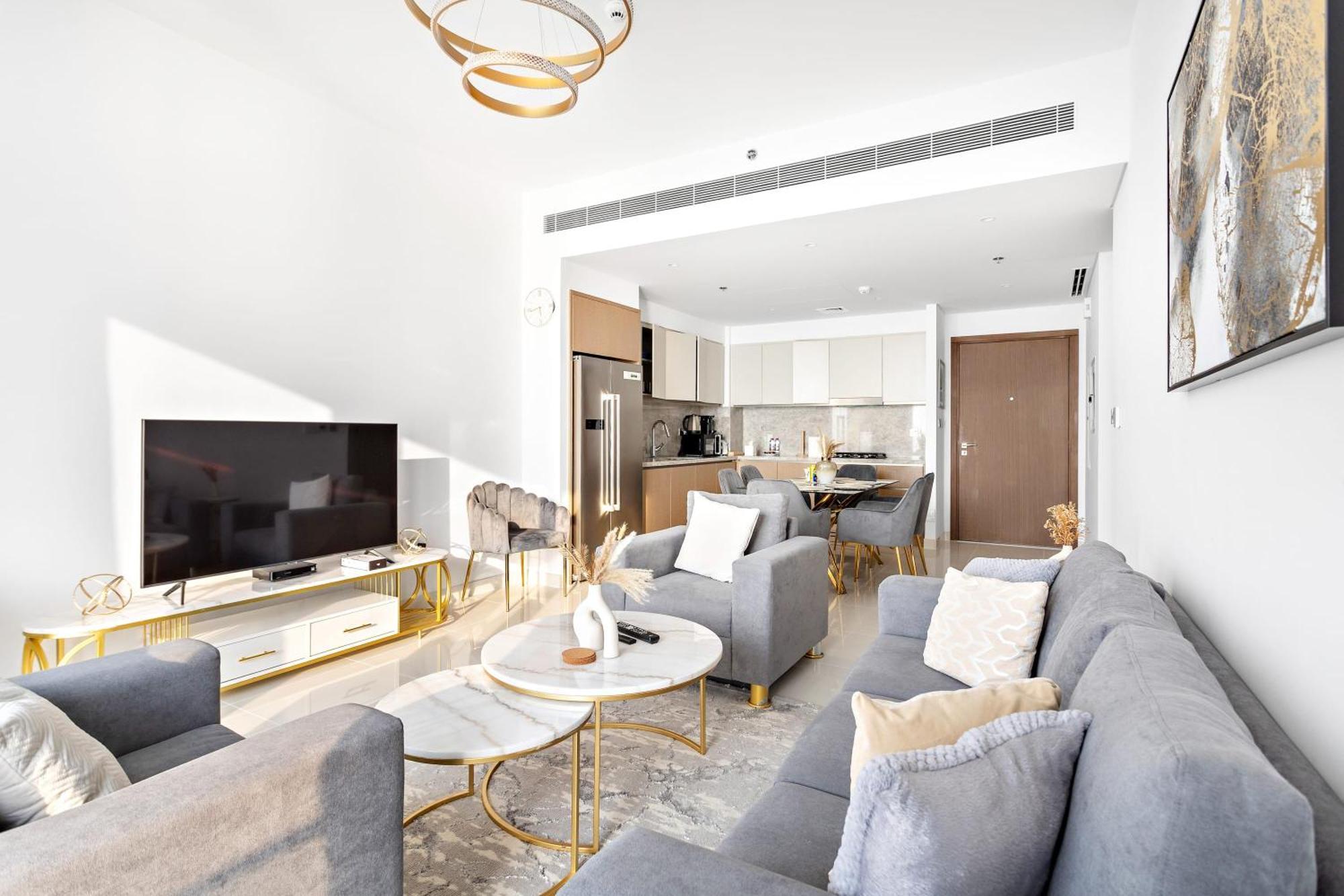 Silkhaus Stunning Sea View Balcony In Emaar Beachfront Apartment