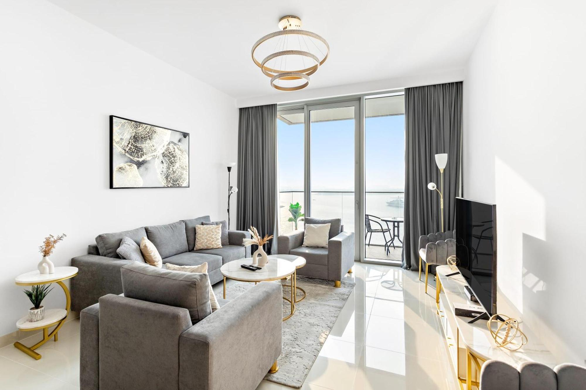 Apartment Silkhaus Stunning Sea View Balcony In Emaar Beachfront Dubai