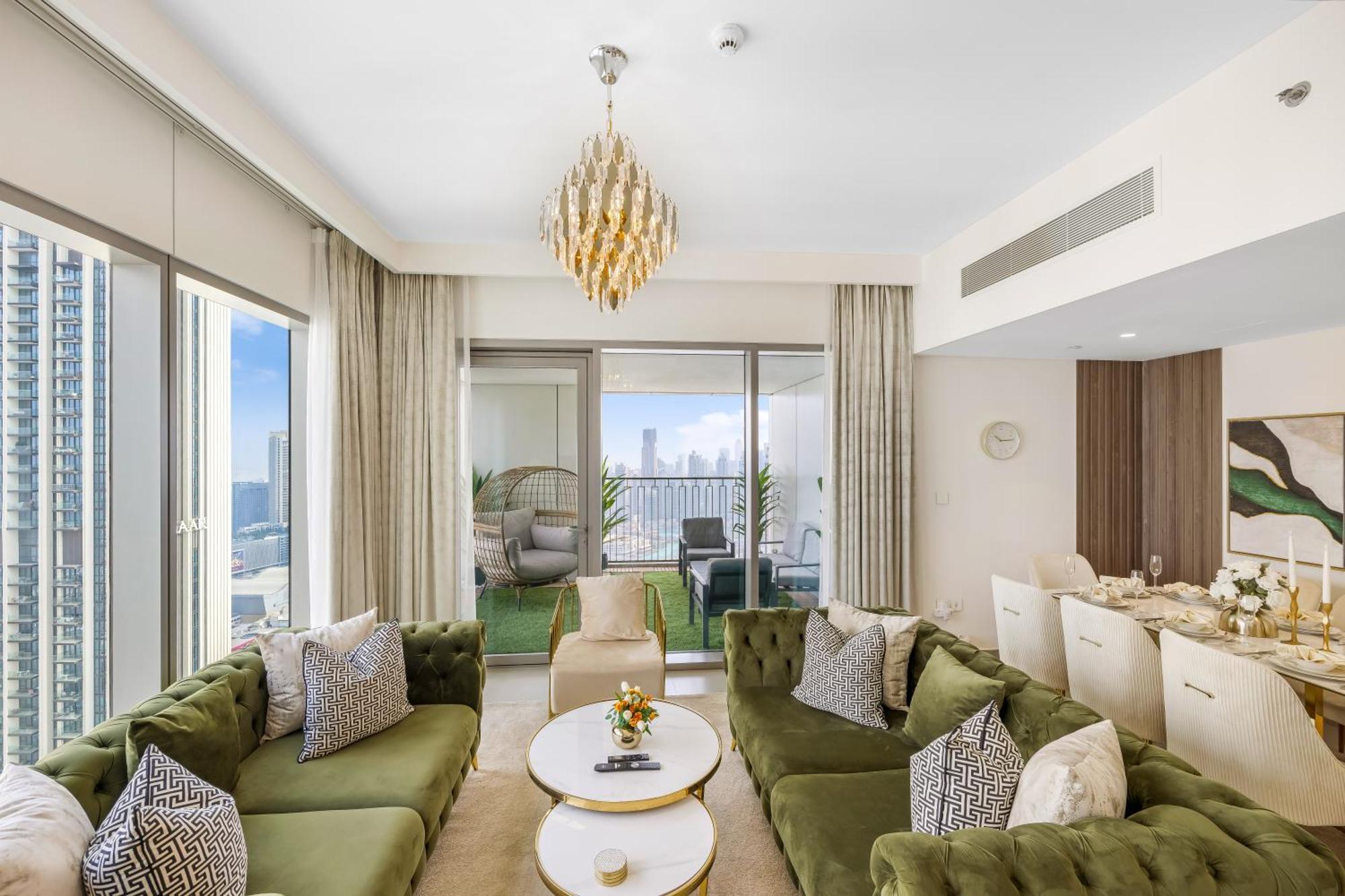 Apartment Durrani Homes - Majestic 4br At Downtown Views With Full Burjkhalifa View
