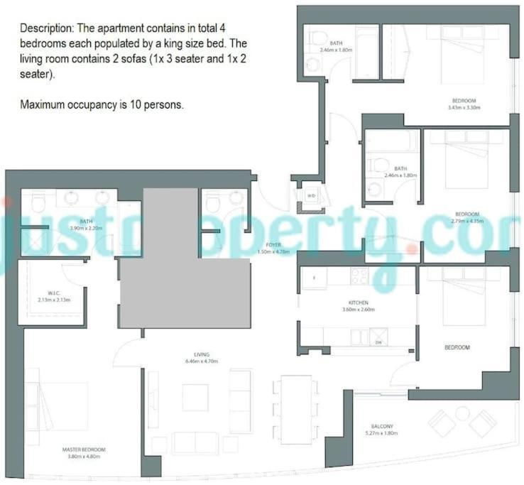 Apartment Elite Royal - Sky Series - Full Burj Khalifa & Fountain View - Chancellor