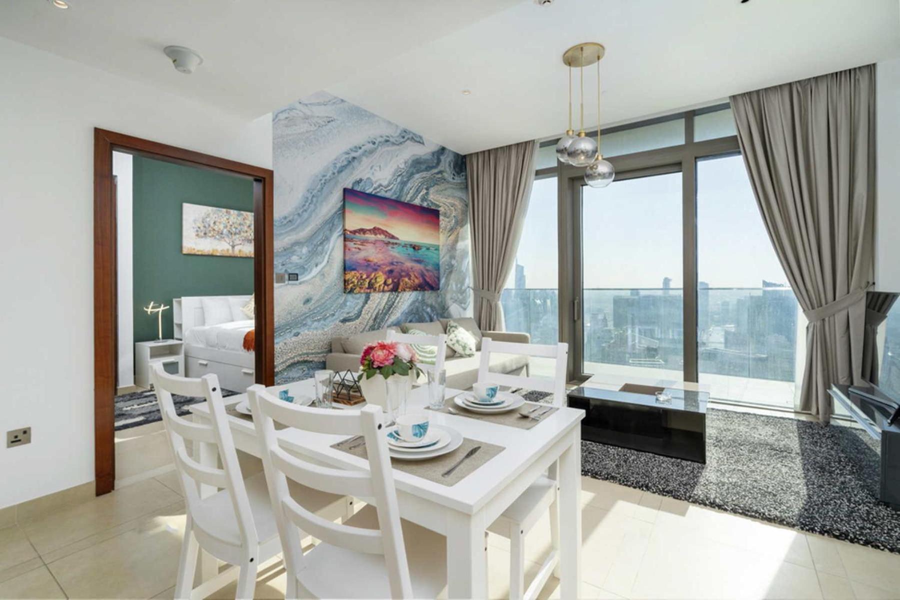 Stunning 1bed High Floor Marina View