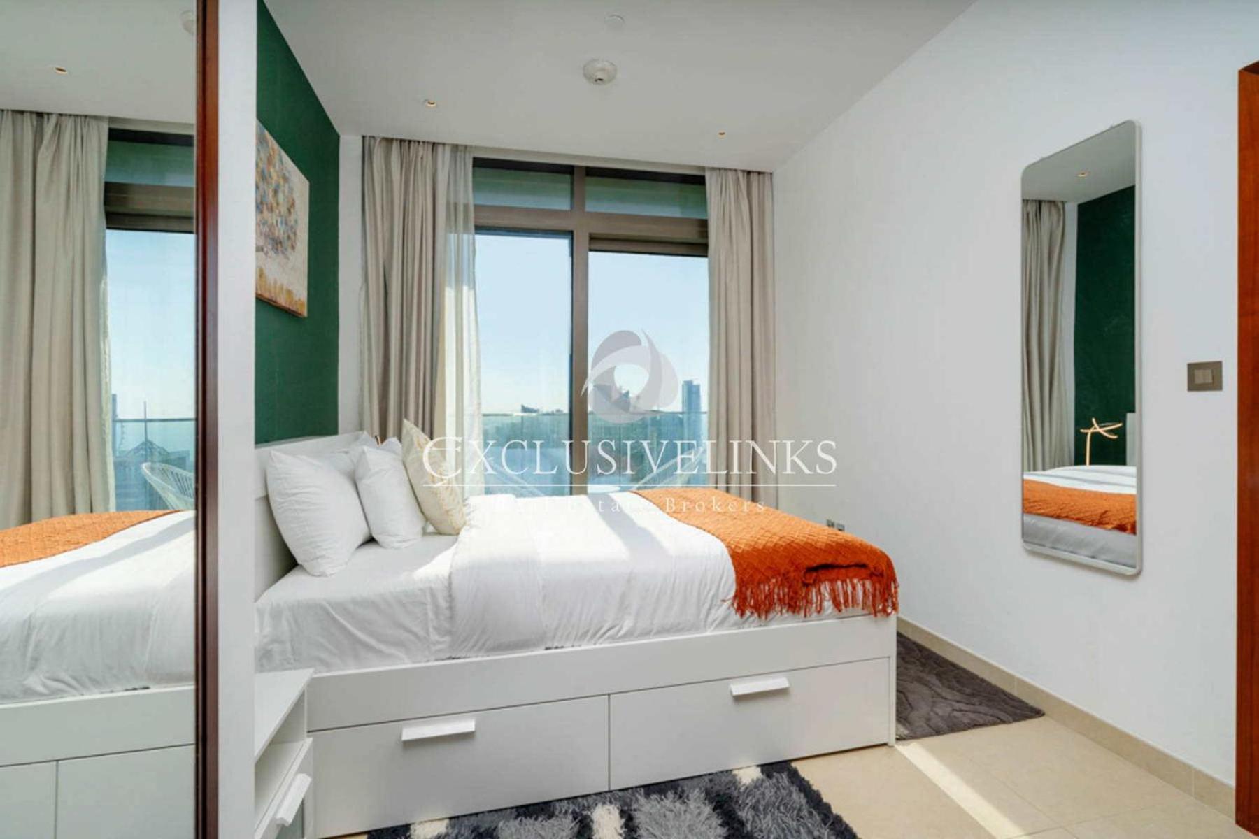 Stunning 1bed High Floor Marina View Apartment