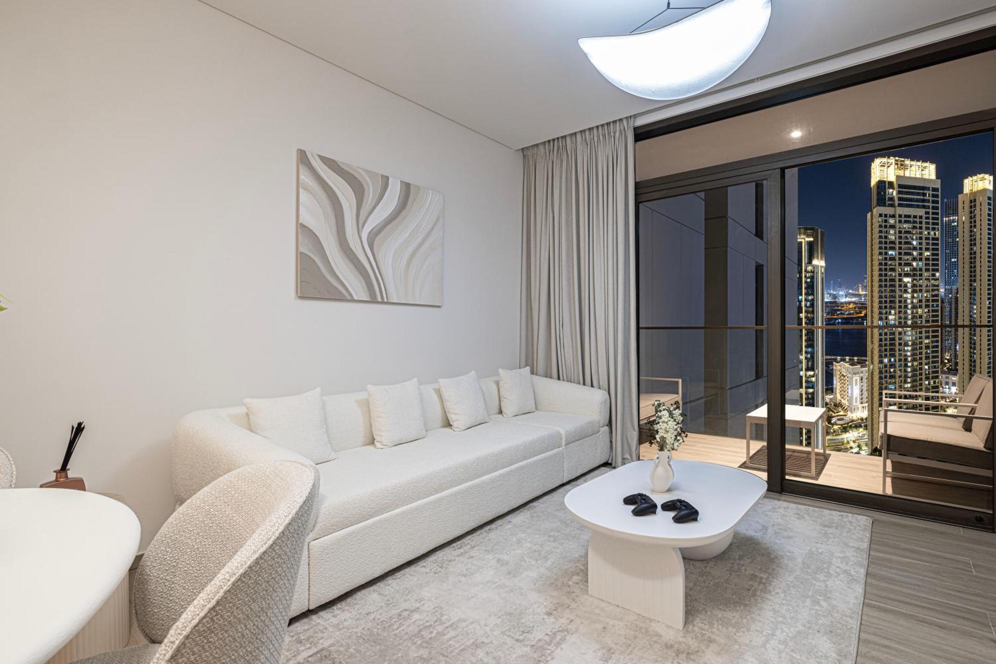 Elegant 1br With Skyline View In Creek Harbour * Dubai