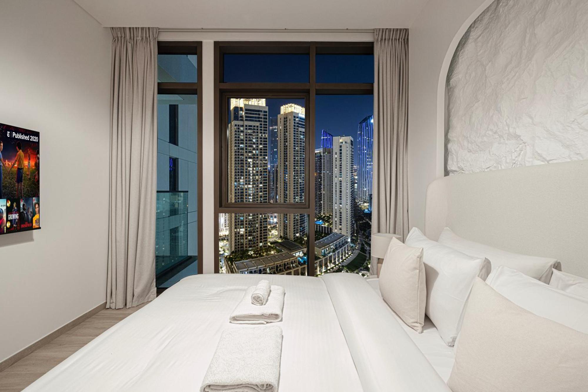 Elegant 1br With Skyline View In Creek Harbour Apartment