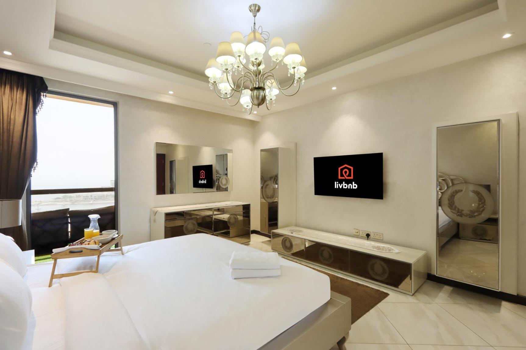 Apartment Upgraded With Full Sea View Rimal 5 - Entire 4 Bedroom - Access