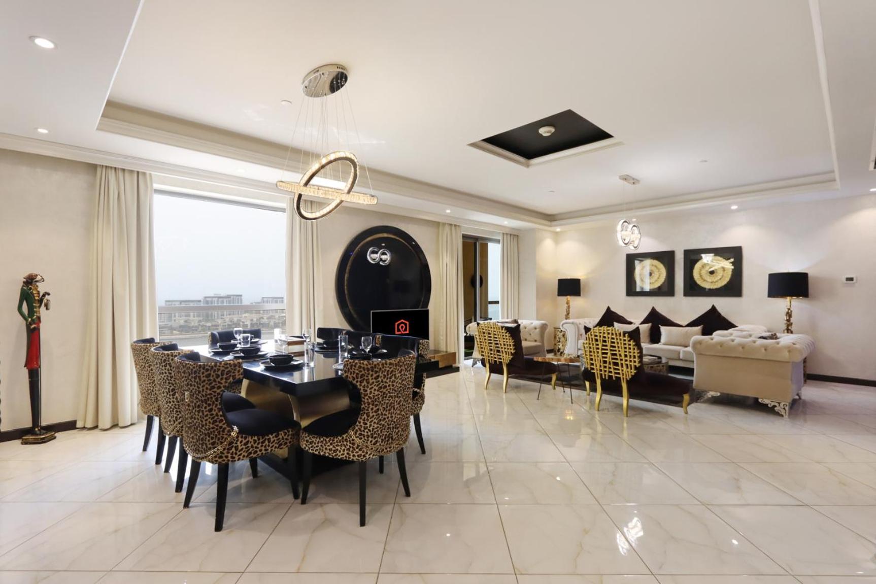 Upgraded With Full Sea View Rimal 5 - Entire 4 Bedroom - Access Apartment Dubai
