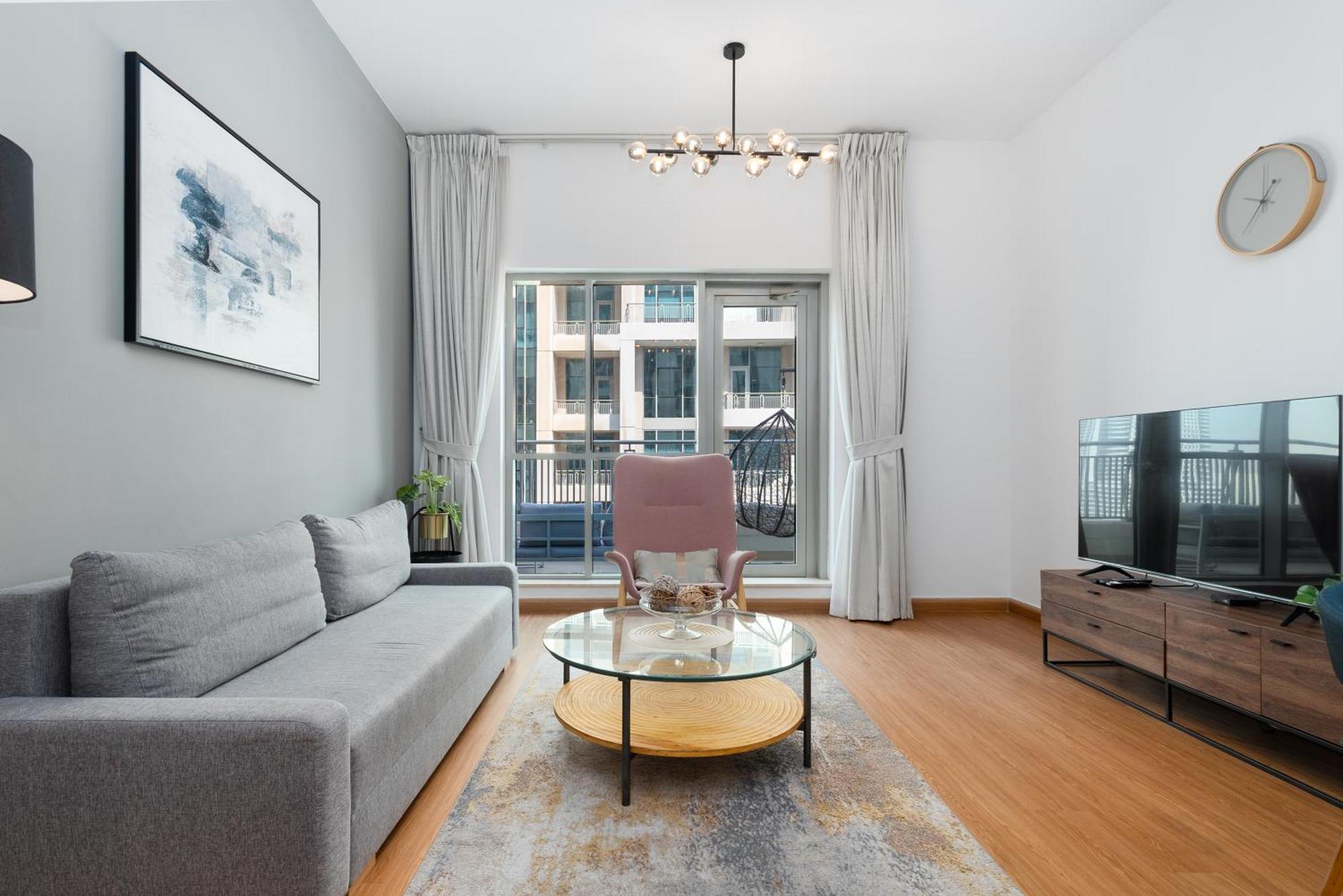 Apartment White Sage - Fountain View Stylish With Spacious Terrace Dubai