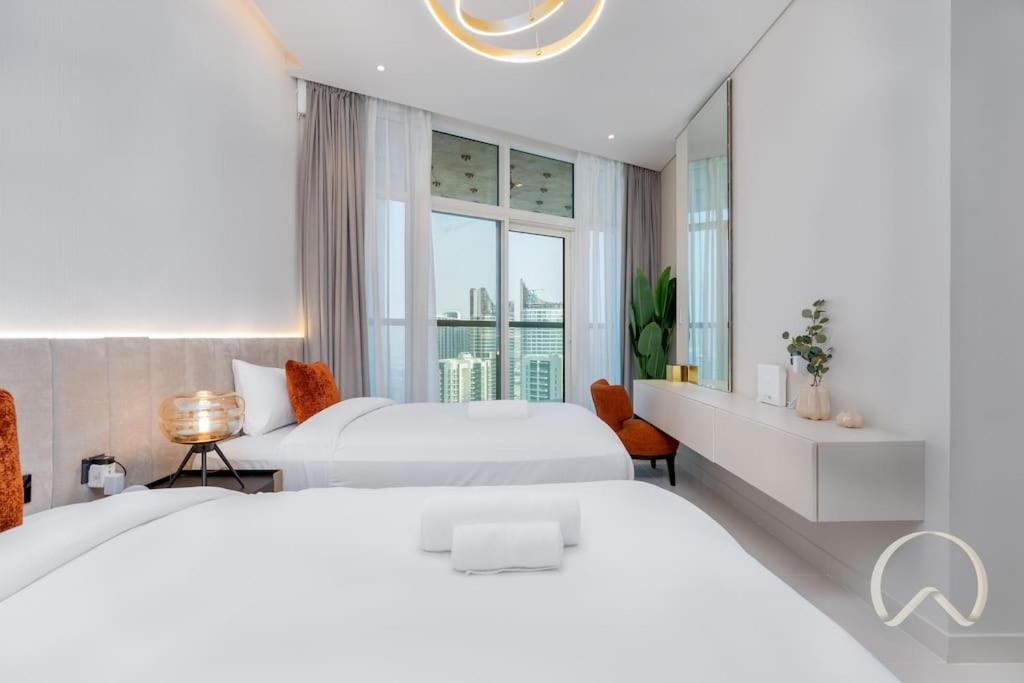 Oraya - Upgraded 2br In Prive Maison, Canal View * Dubai