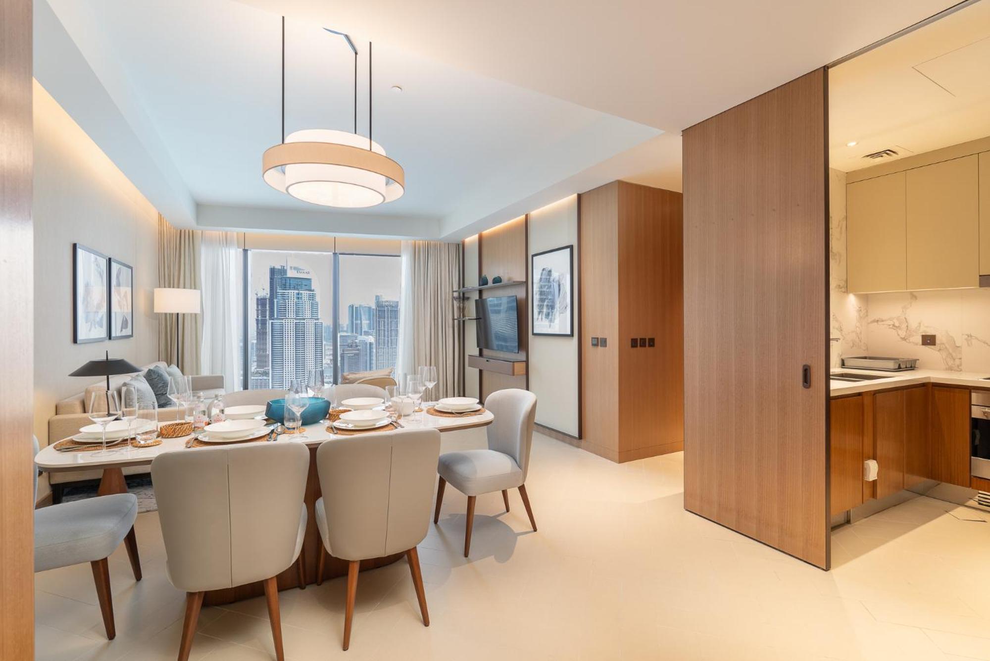 Address Residences Opera - Burj Khalifa Views 2 & 3-bedroom 1 Minute Walk To Burj Khalifa, Mall, Fountain By Heaven Crest