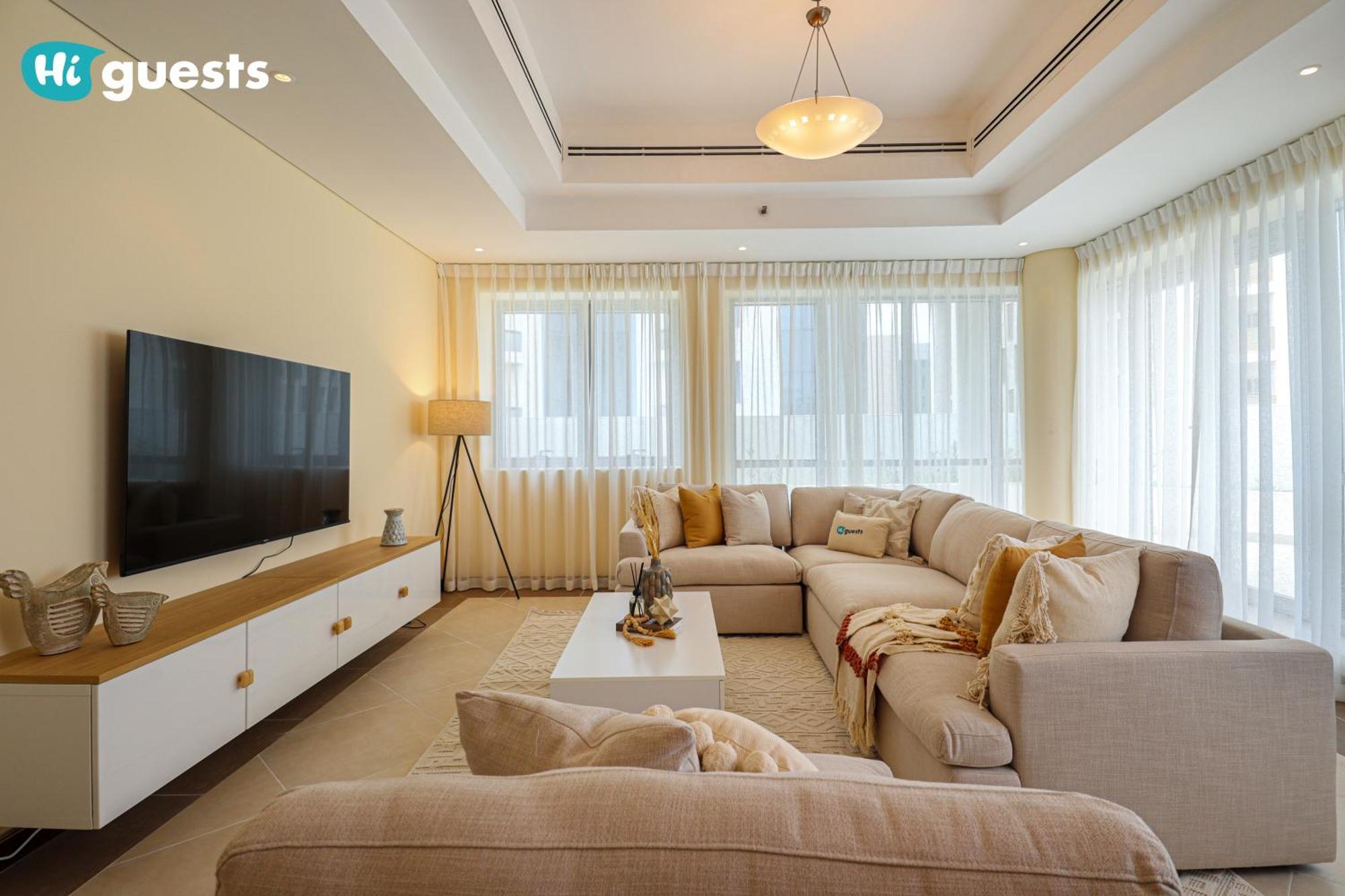 Higuests - Elegant Family Retreat In Dubai's Deira 3br Oasis Apartment Dubai