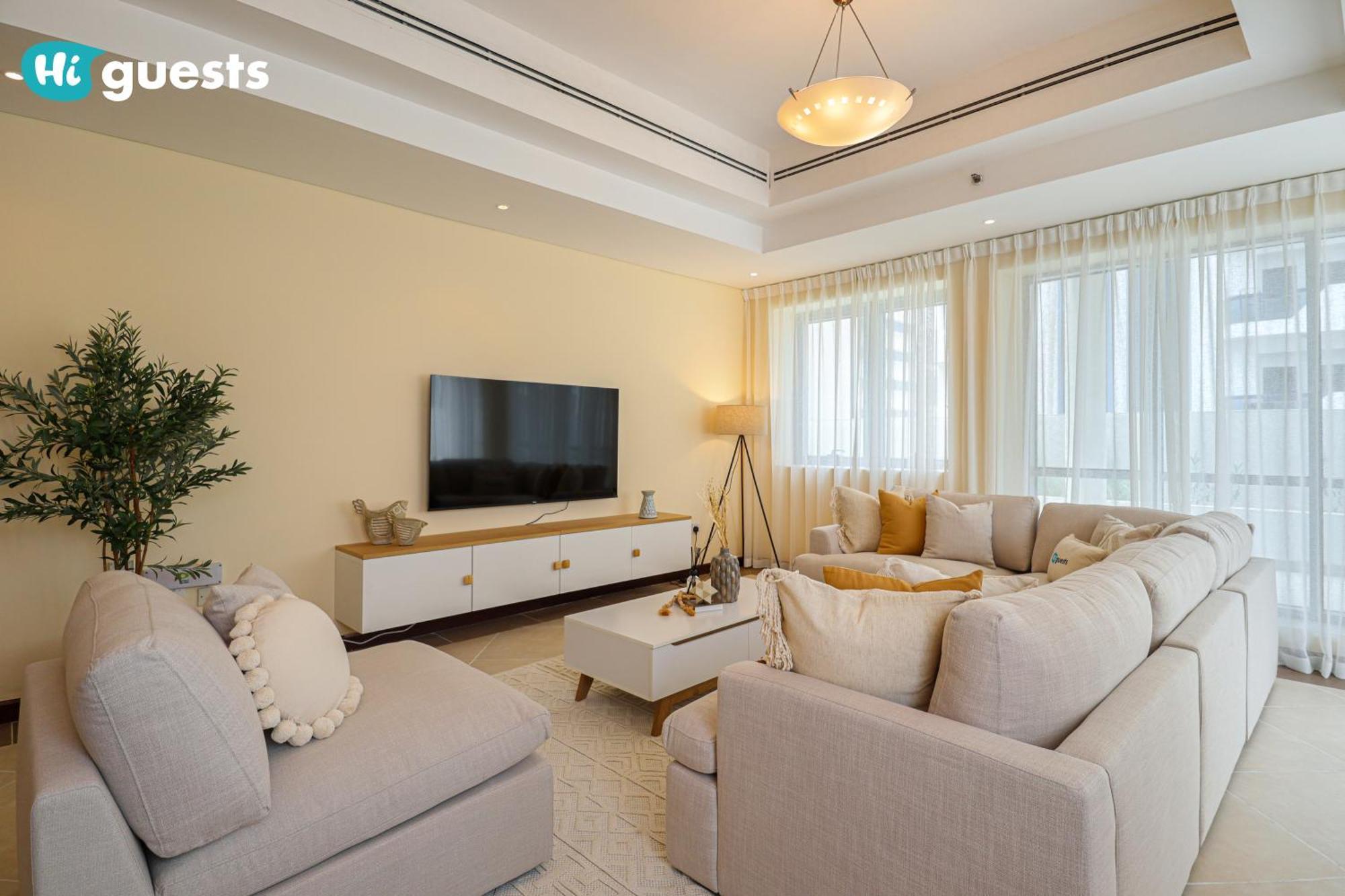 Apartment Higuests - Elegant Family Retreat In Dubai's Deira 3br Oasis *
