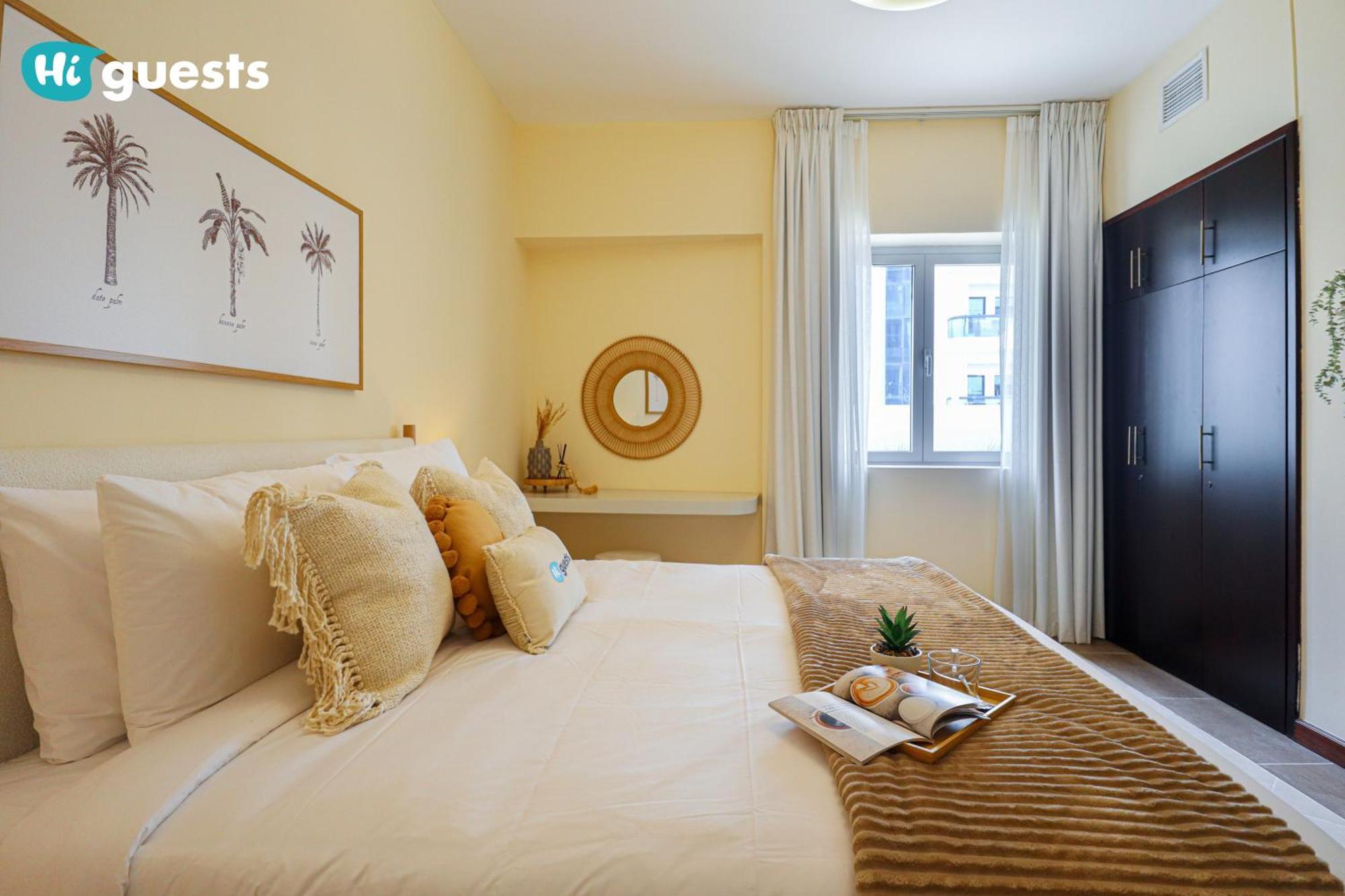 Higuests - Elegant Family Retreat In Dubai's Deira 3br Oasis Apartment *