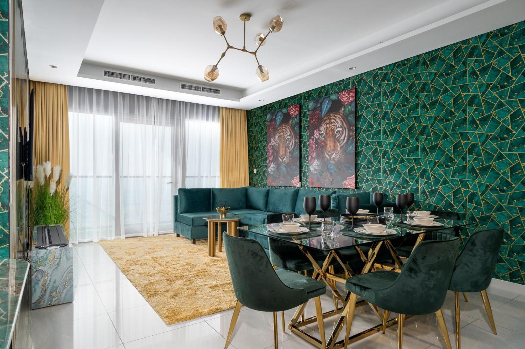 Sky-high Oasis Burj Khalifa Views, Rooftop Infinity Pool, 3br In Paramount Midtown Apartment