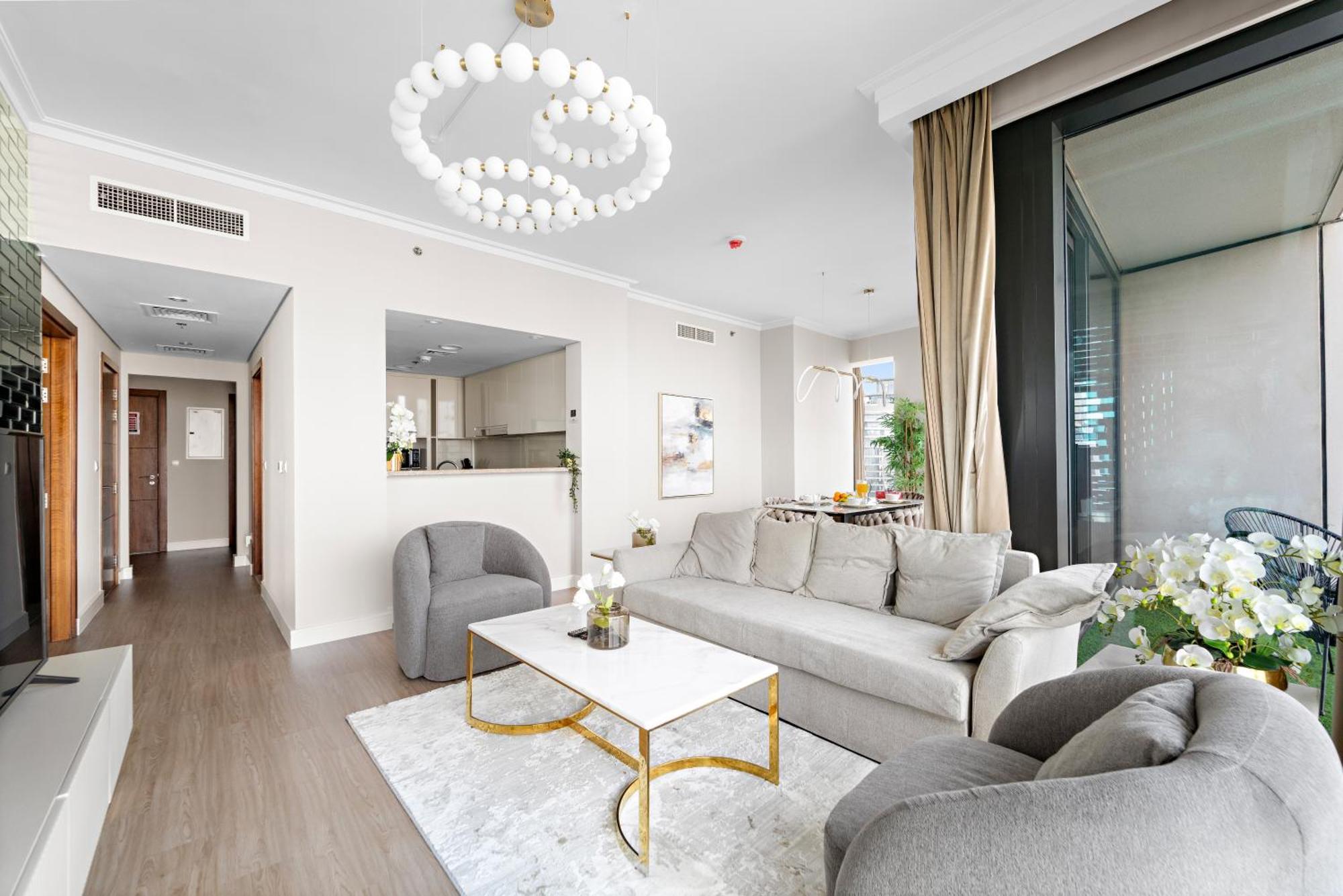 Apartment First Class 3br With Full Burj Khalifa And Fountain View *
