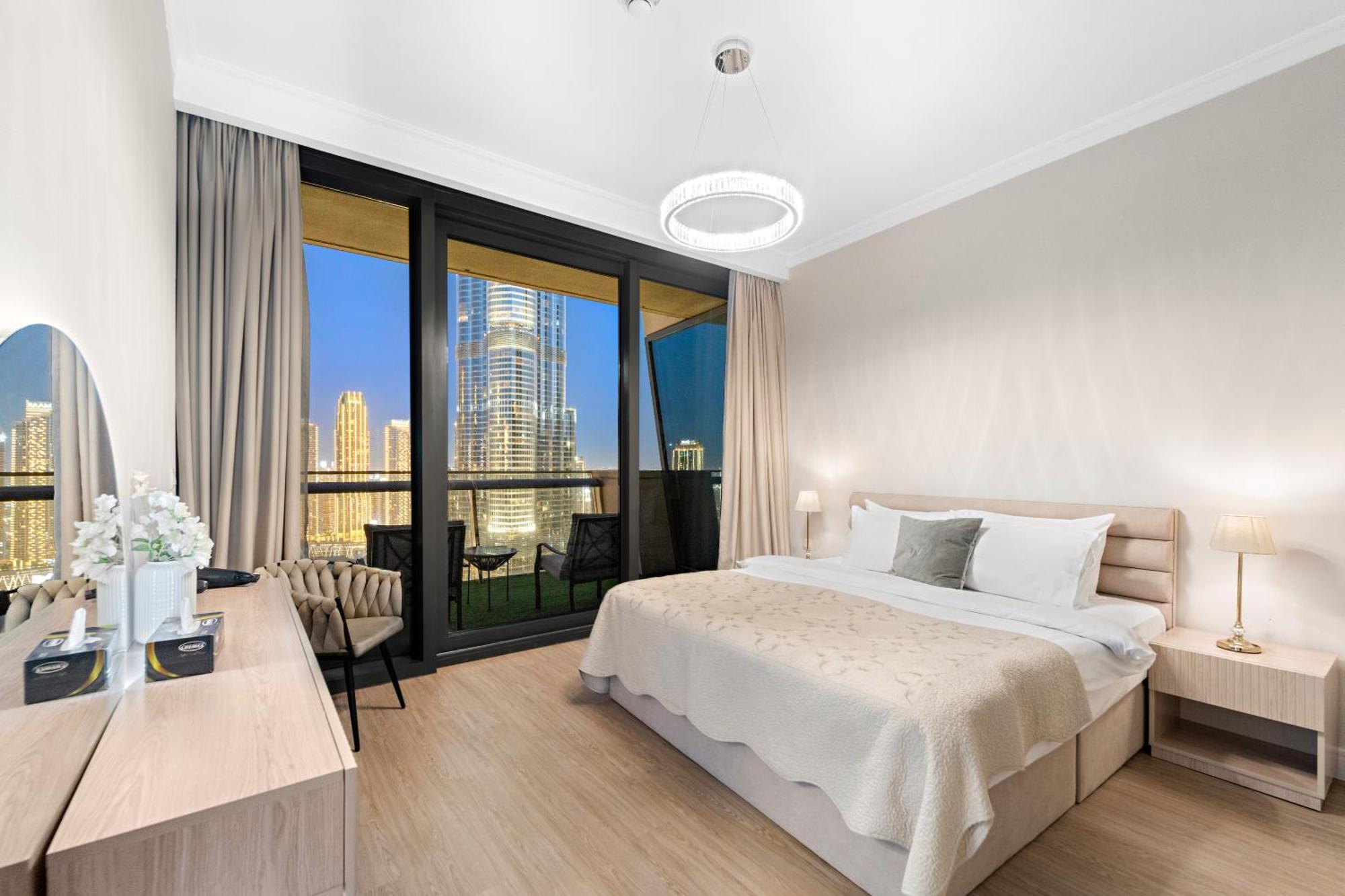 Apartment First Class 3br With Full Burj Khalifa And Fountain View