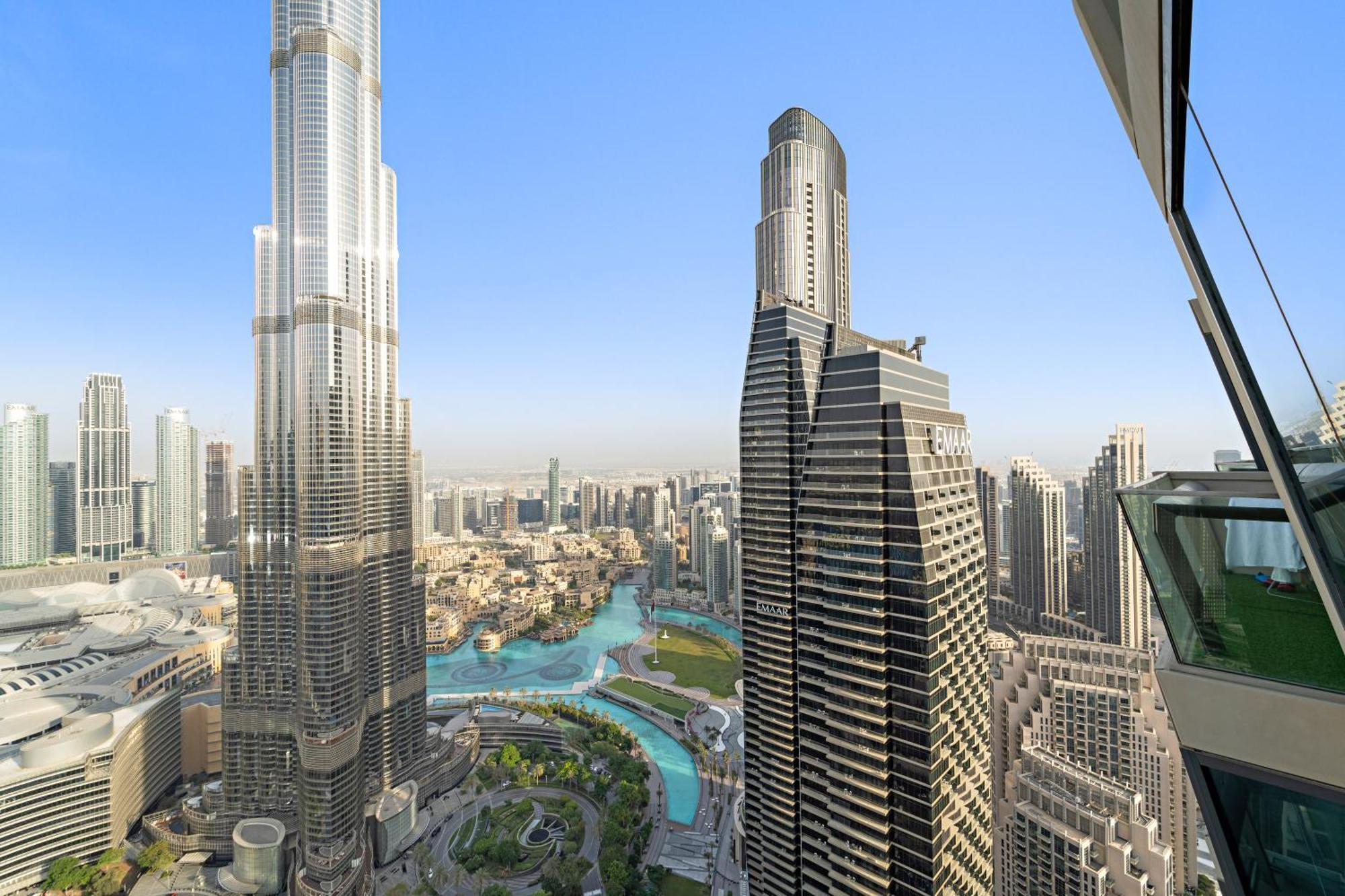 First Class 3br With Full Burj Khalifa And Fountain View Apartment *