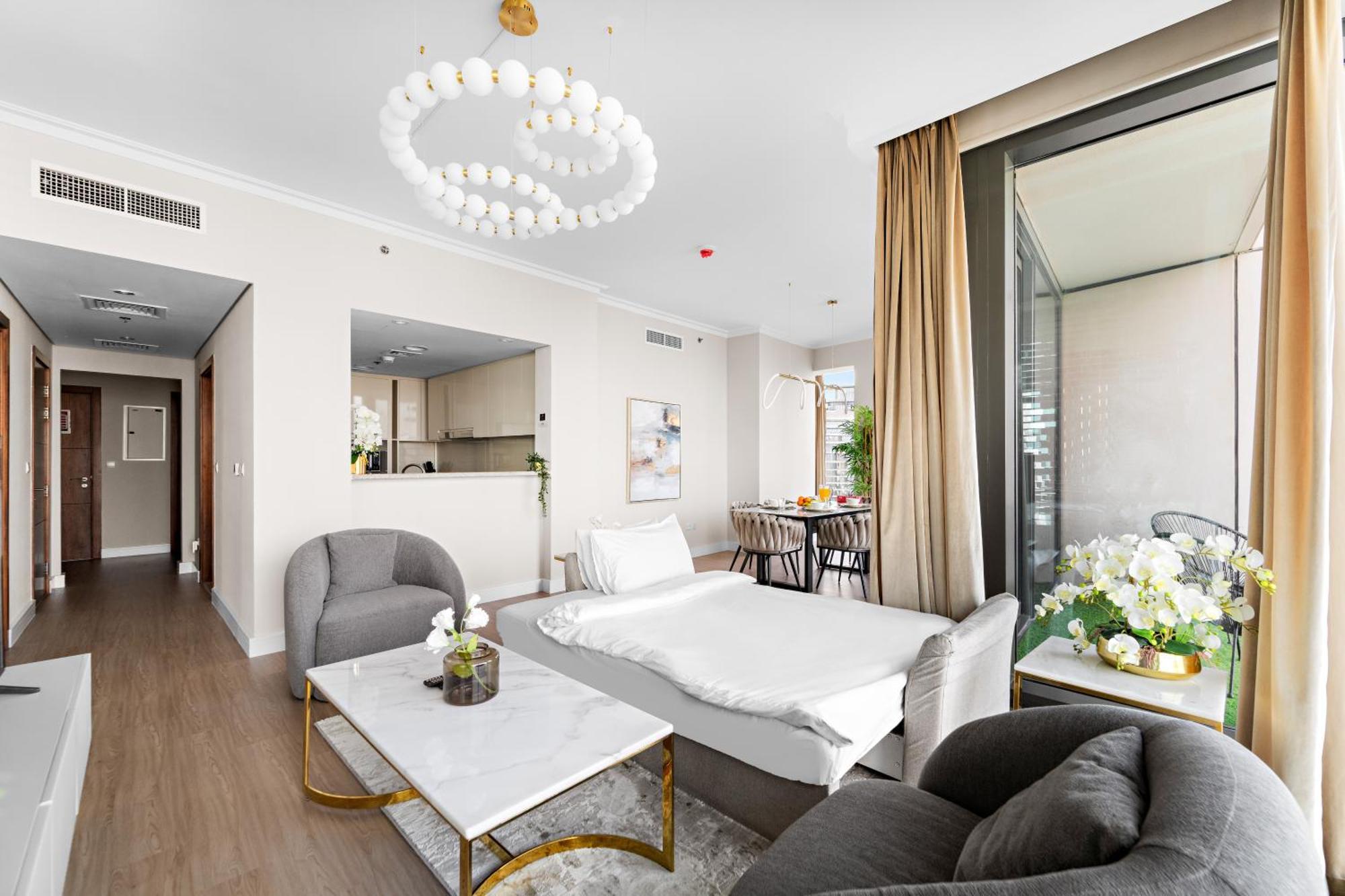 Apartment First Class 3br With Full Burj Khalifa And Fountain View