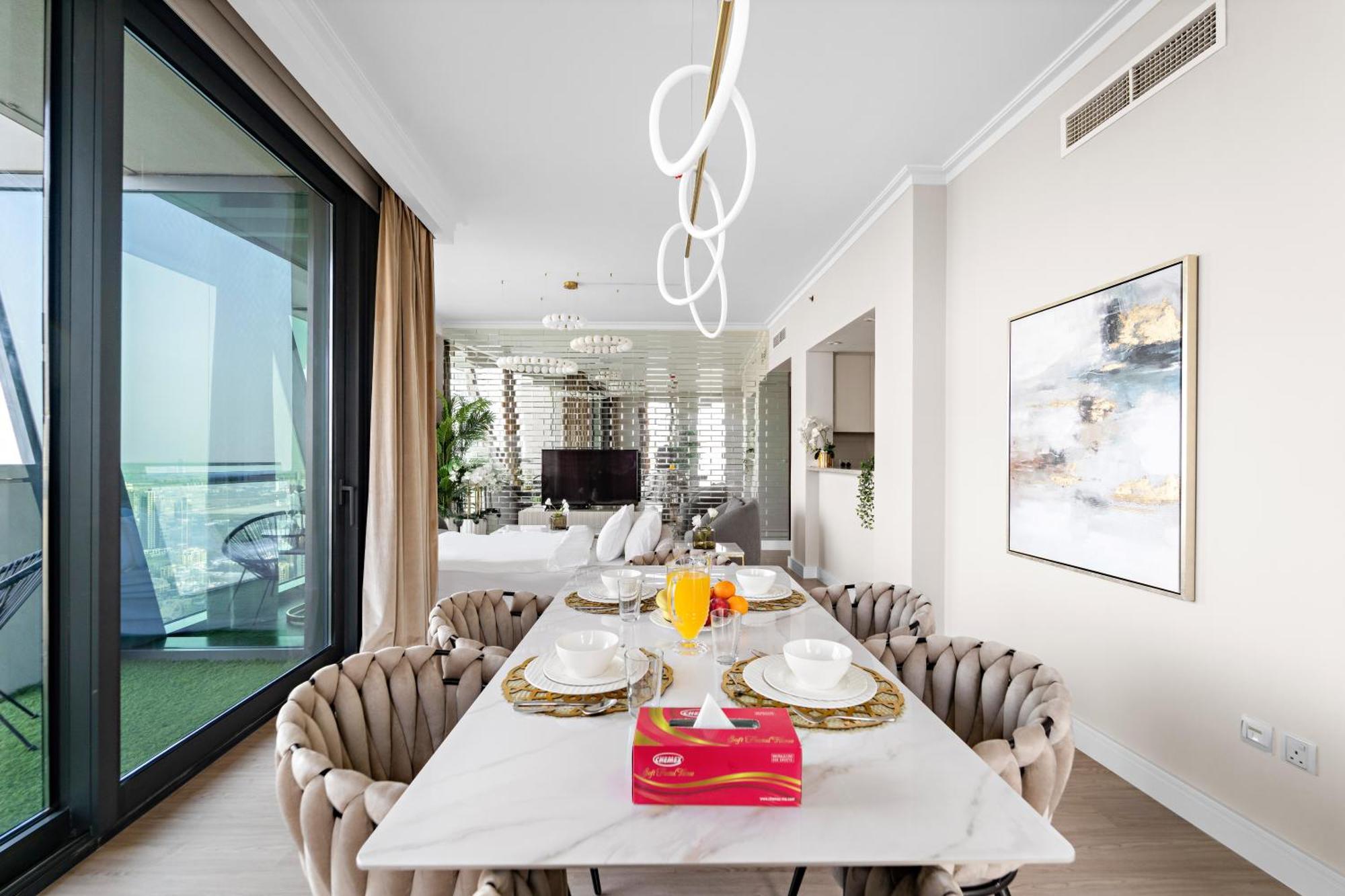 Apartment First Class 3br With Full Burj Khalifa And Fountain View *