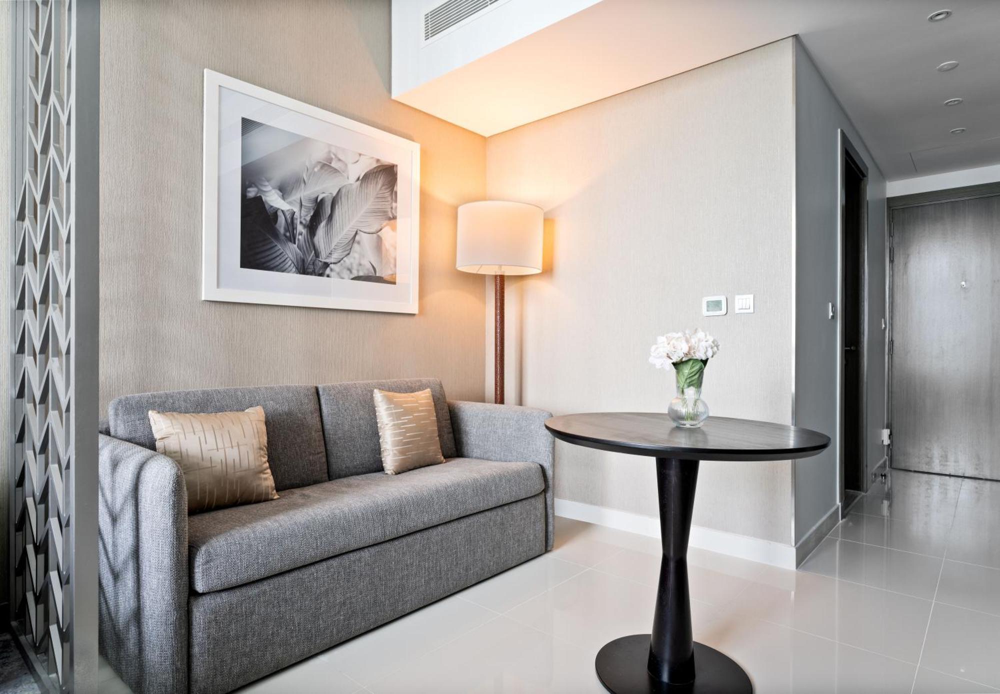 Aliving Stylish At Damam Prive With Balcony And Partial Burj Khalifa View-1315 Apartment Dubai