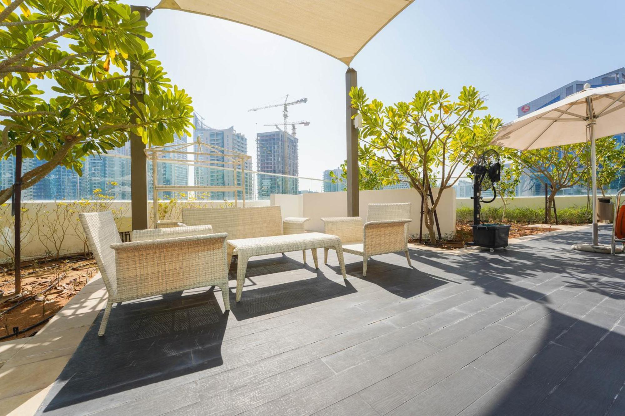 Aliving Stylish At Damam Prive With Balcony And Partial Burj Khalifa View-1315 Apartment *