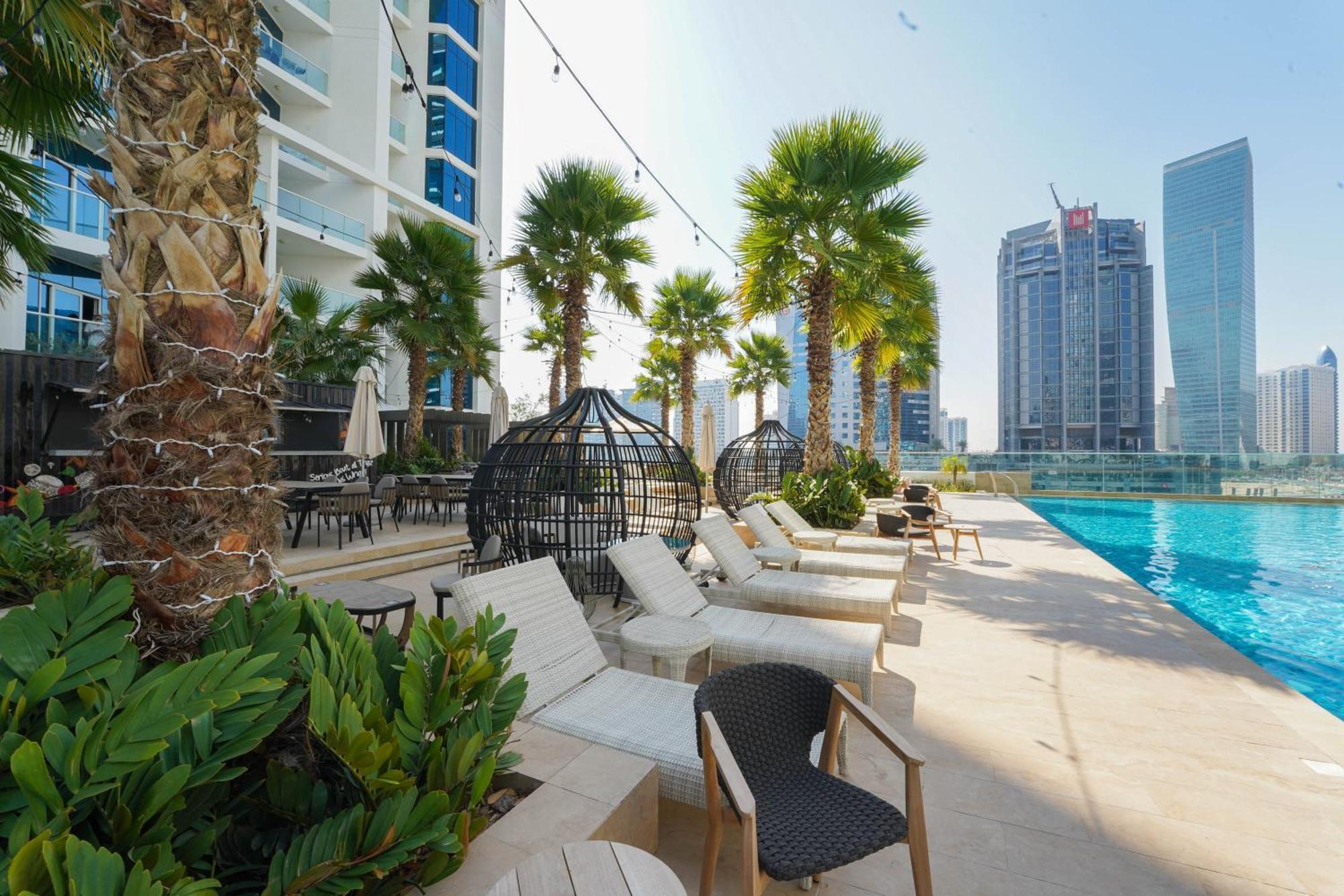 Apartment Aliving Stylish At Damam Prive With Balcony And Partial Burj Khalifa View-1315 Dubai