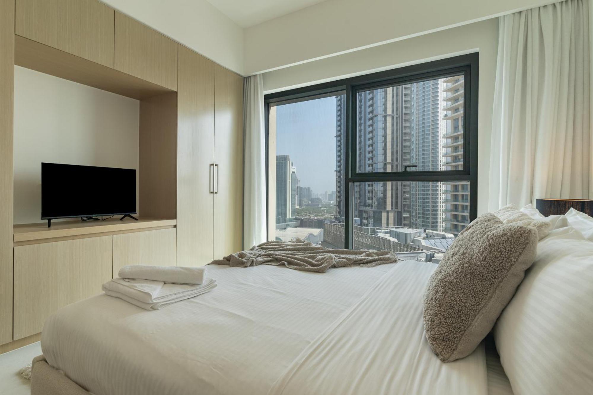 2 Bedroom With Burj Khalifa Views Front-row Fireworks Apartment