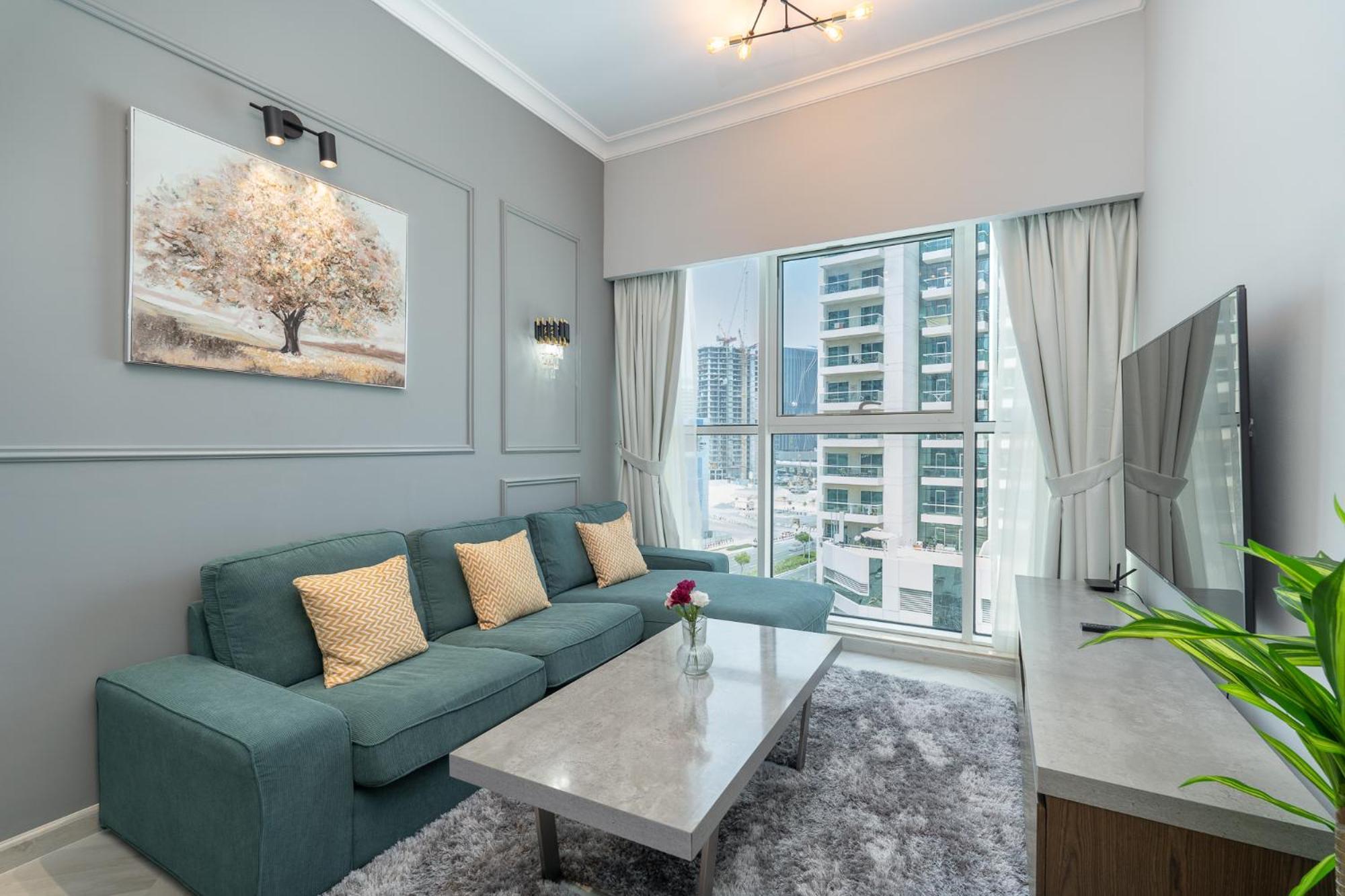 Simple Yet Special 1 Bed For 2 In Mayfair Tower Business Bay Apartment