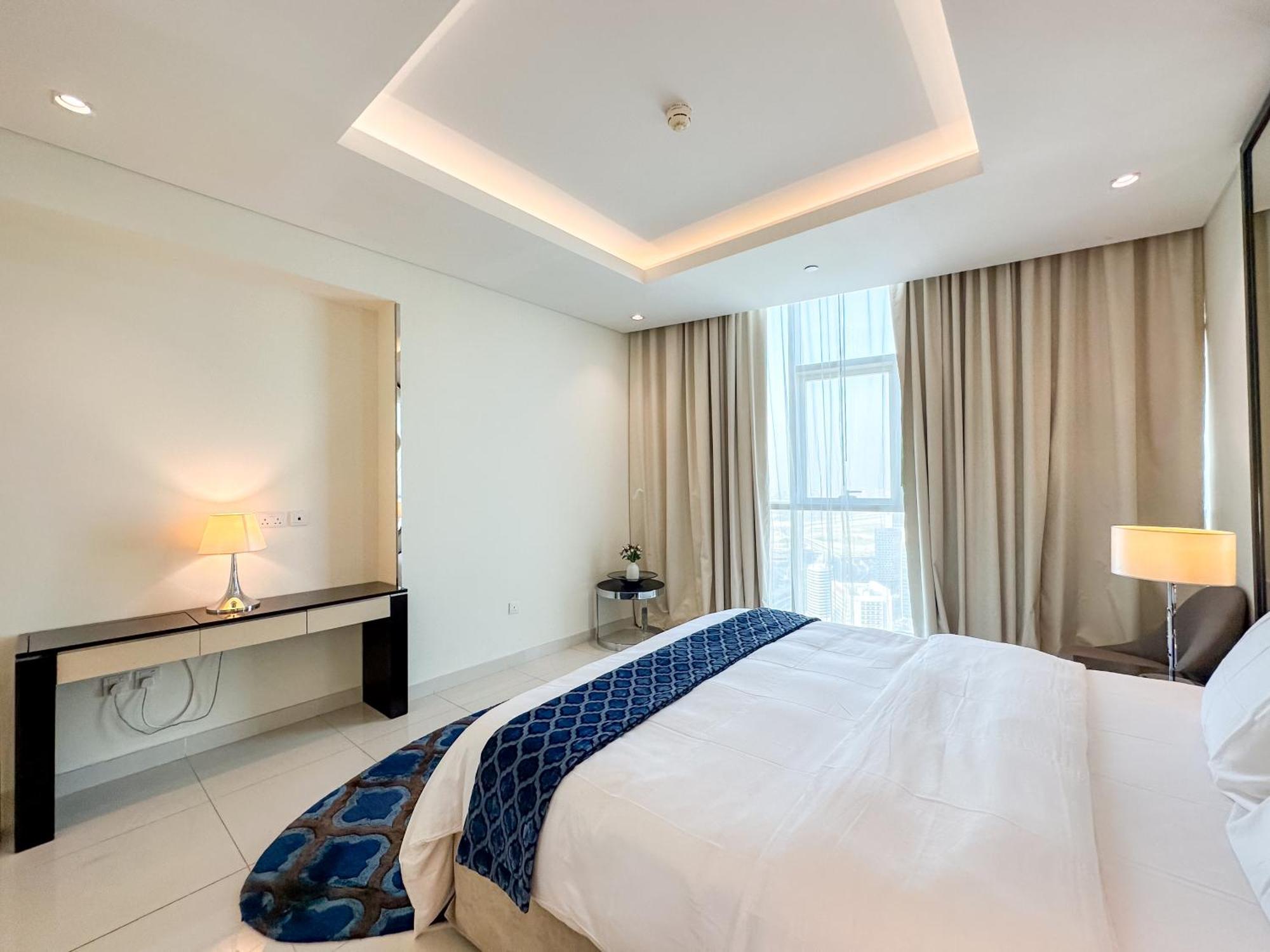Panoramic Burj Khalifa View Luxury 1br Penthouse Apartment Dubai