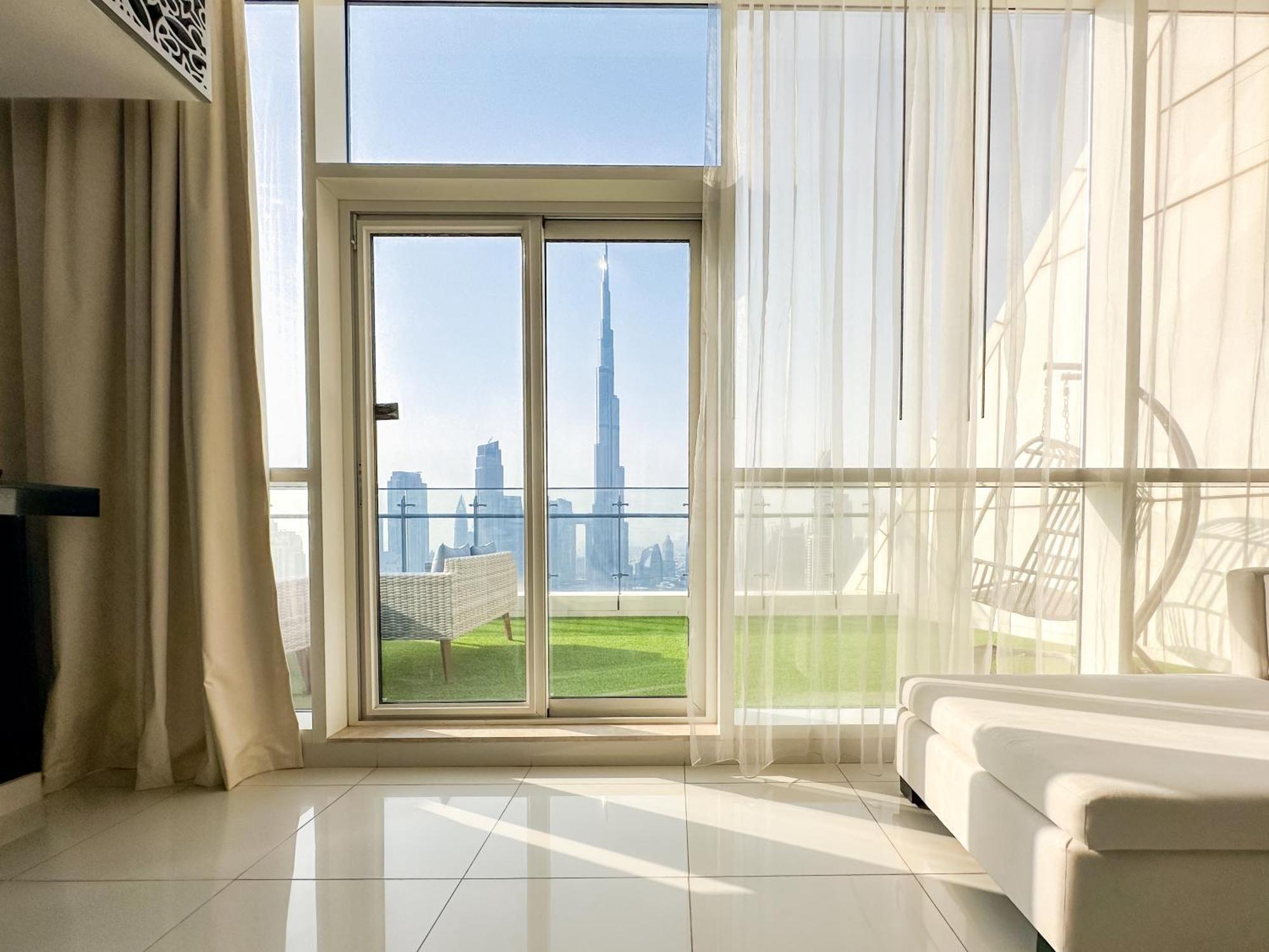 Panoramic Burj Khalifa View Luxury 1br Penthouse * Dubai