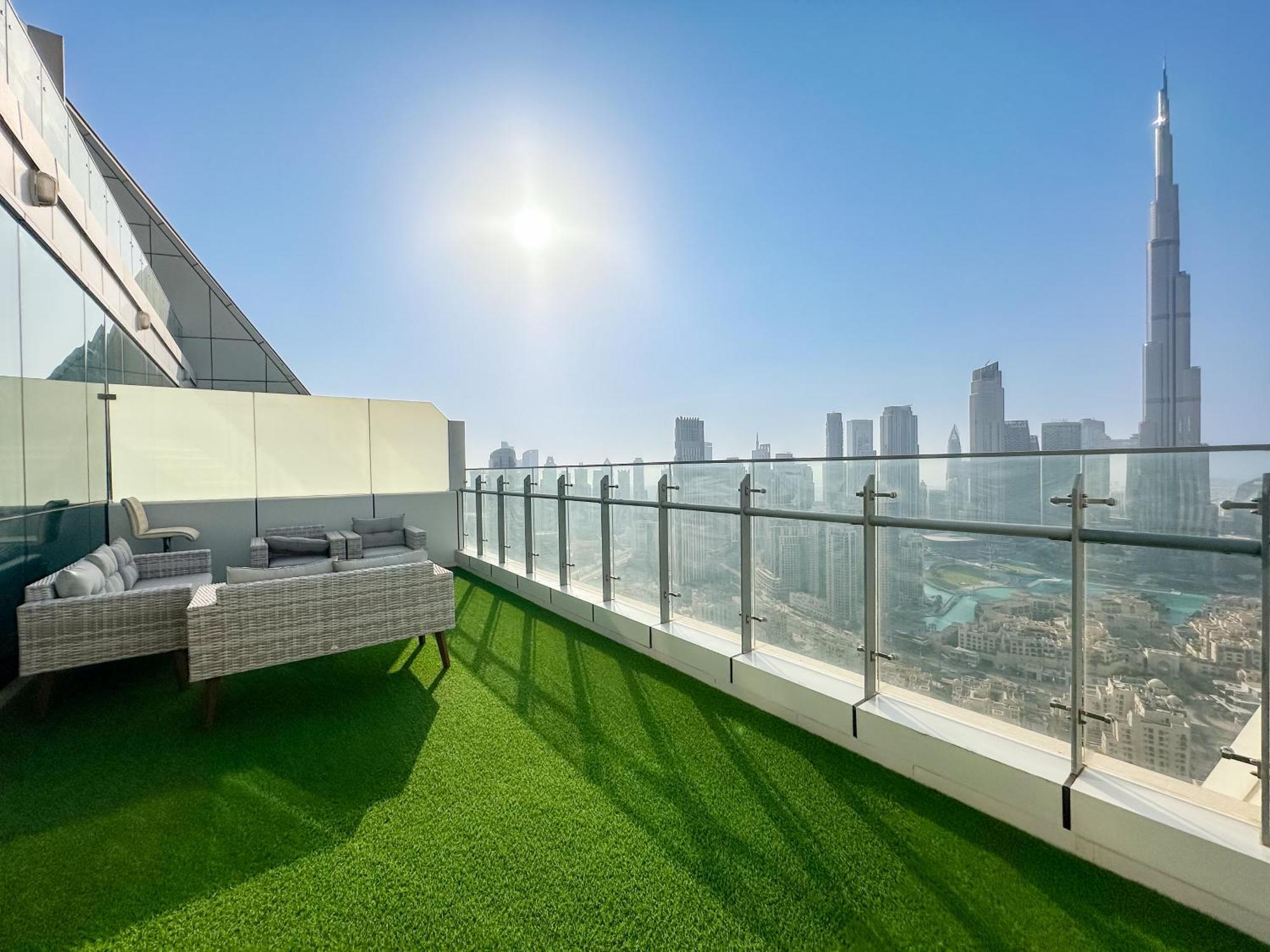 Apartment Panoramic Burj Khalifa View Luxury 1br Penthouse