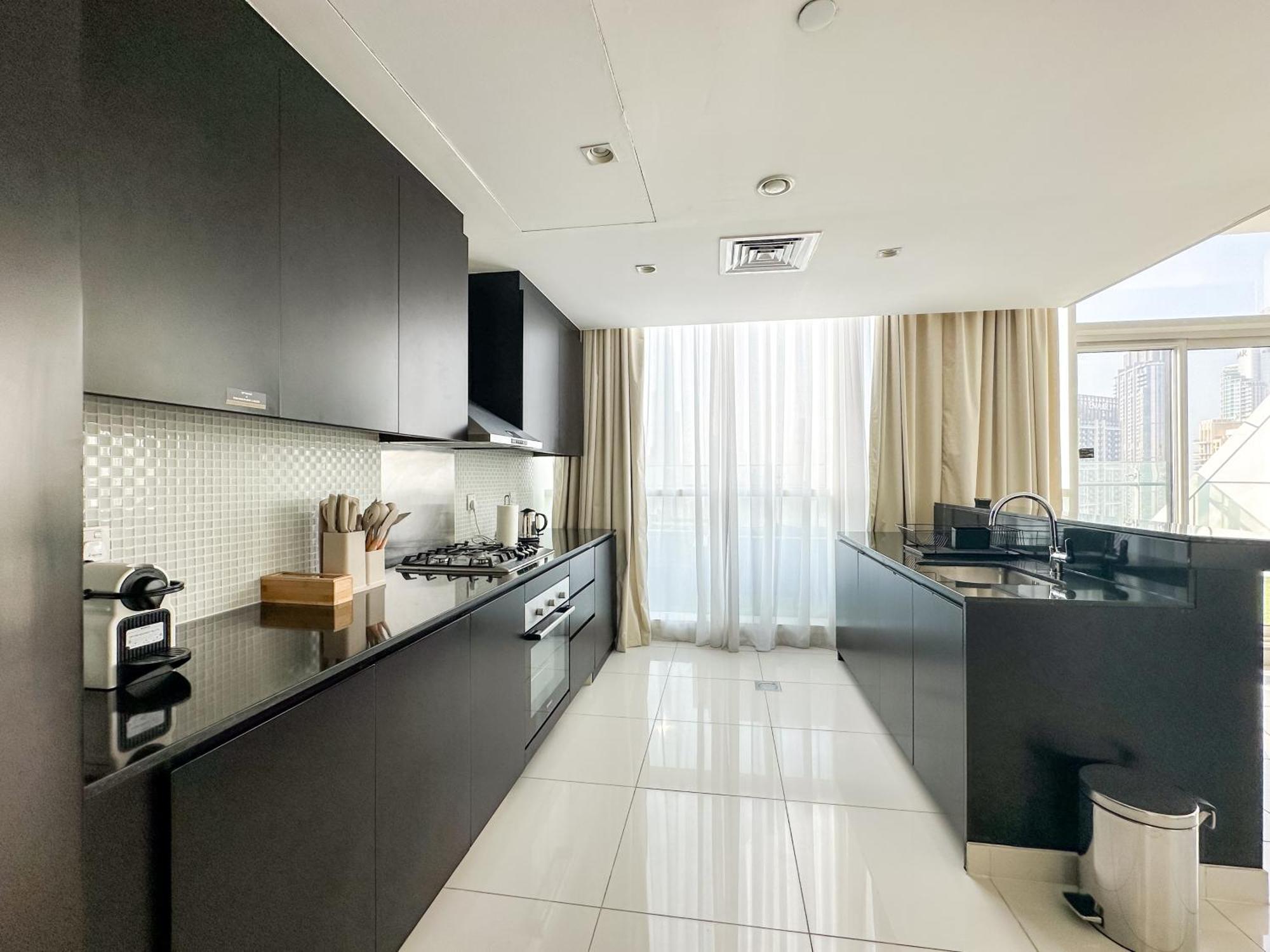 Panoramic Burj Khalifa View Luxury 1br Penthouse Apartment