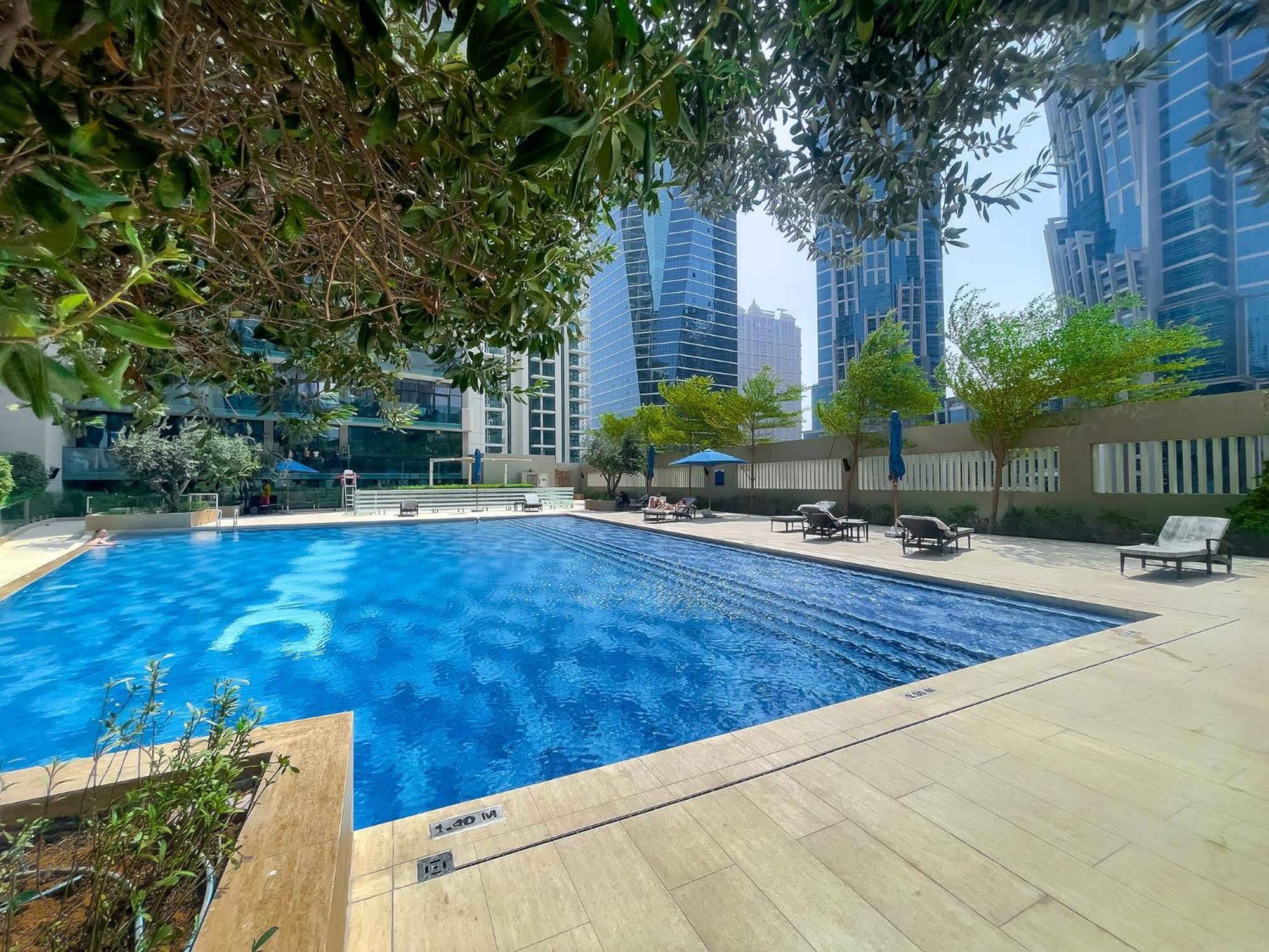 Apartment Stylish 1br At Damac Merano Tower With Great View Dubai